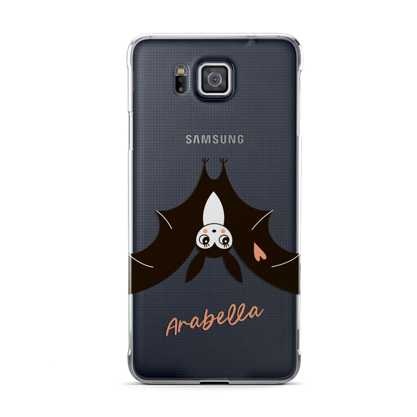 Personalised Bat With Name Samsung Galaxy Alpha Case