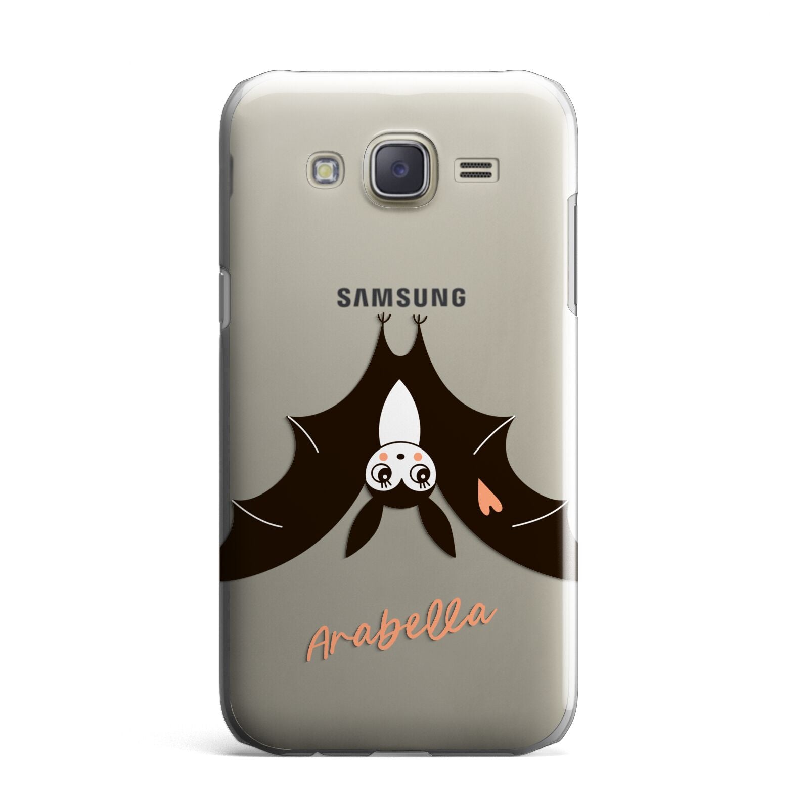 Personalised Bat With Name Samsung Galaxy J7 Case