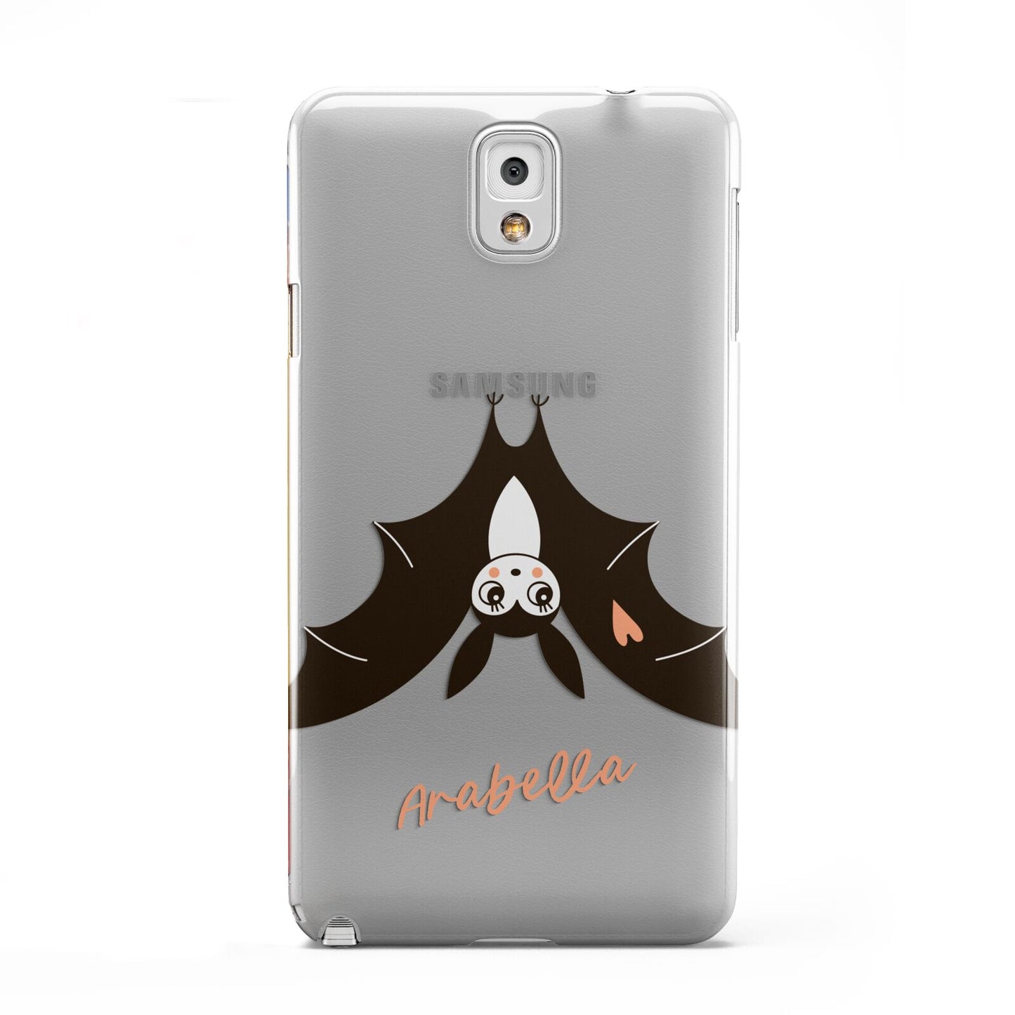 Personalised Bat With Name Samsung Galaxy Note 3 Case