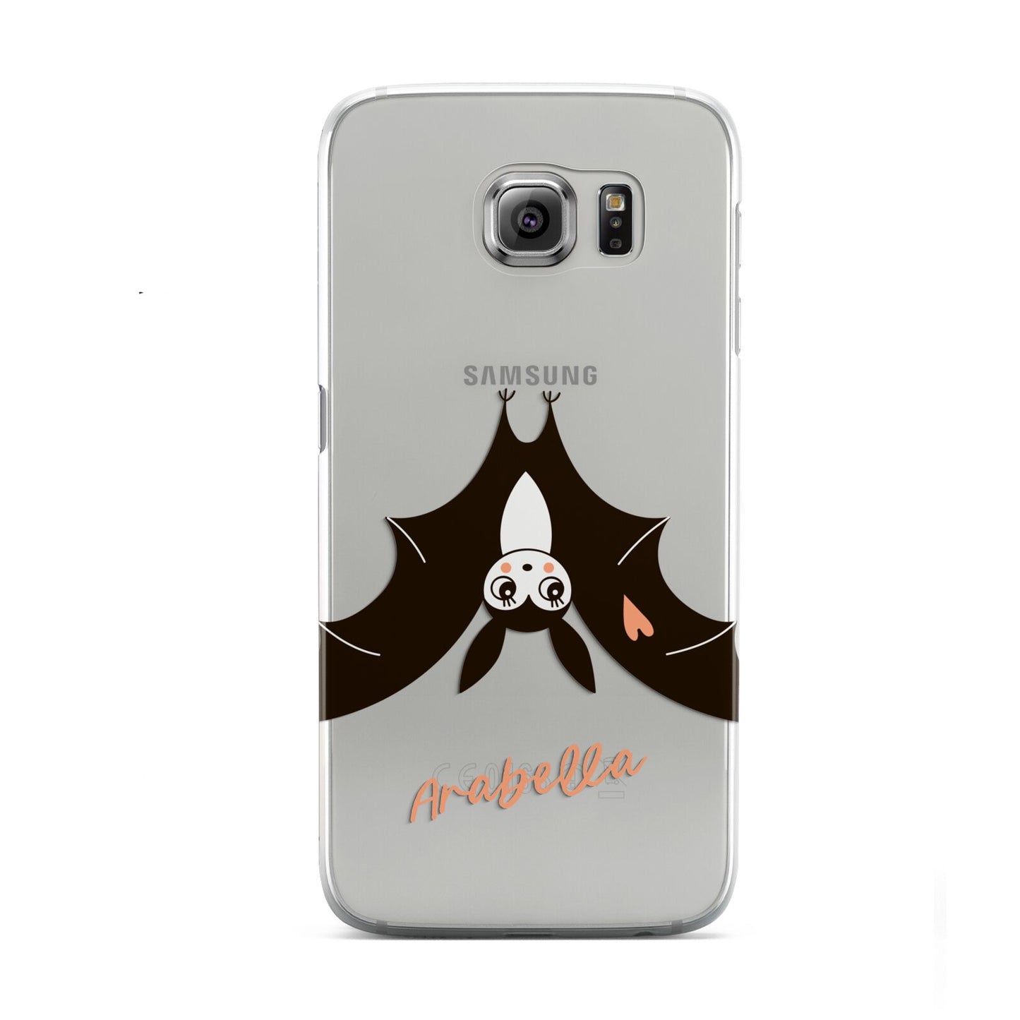 Personalised Bat With Name Samsung Galaxy S6 Case