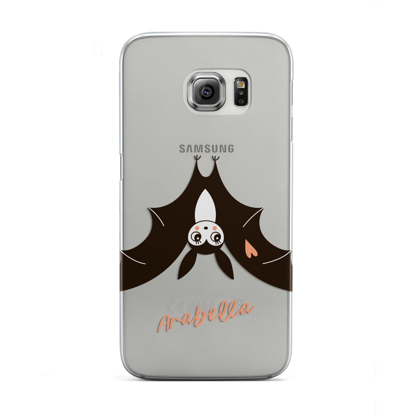 Personalised Bat With Name Samsung Galaxy S6 Edge Case