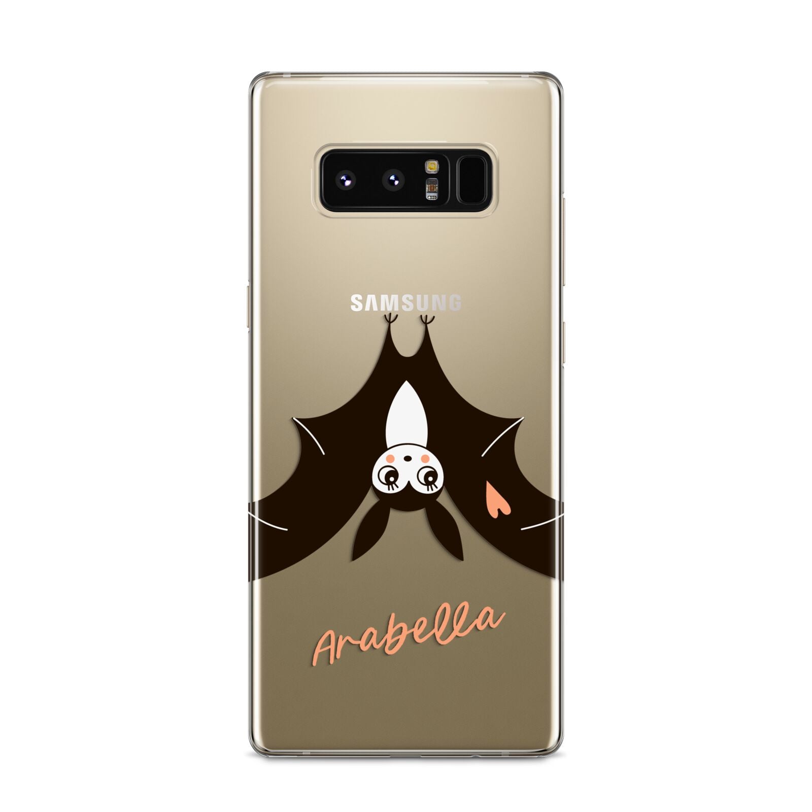 Personalised Bat With Name Samsung Galaxy S8 Case