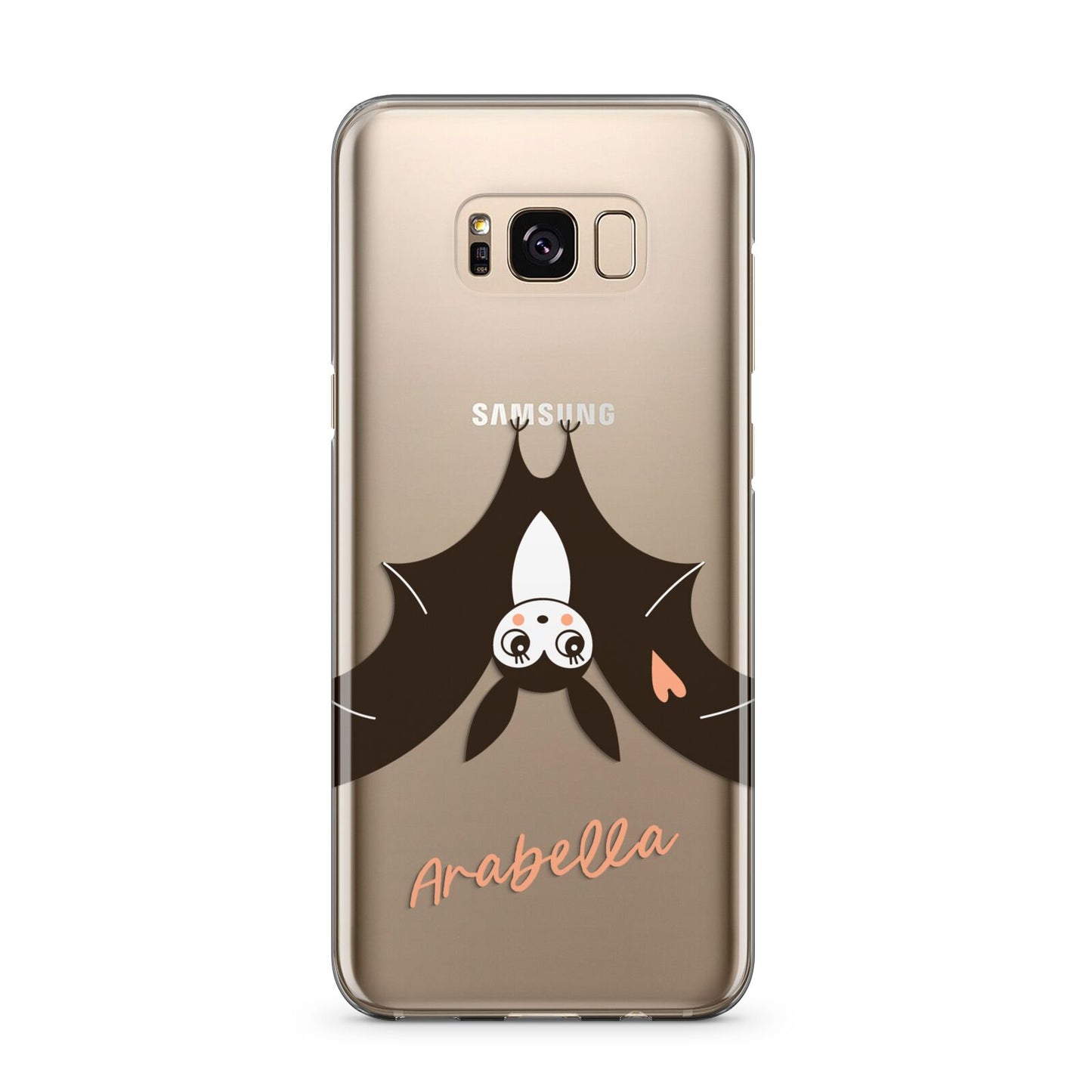 Personalised Bat With Name Samsung Galaxy S8 Plus Case