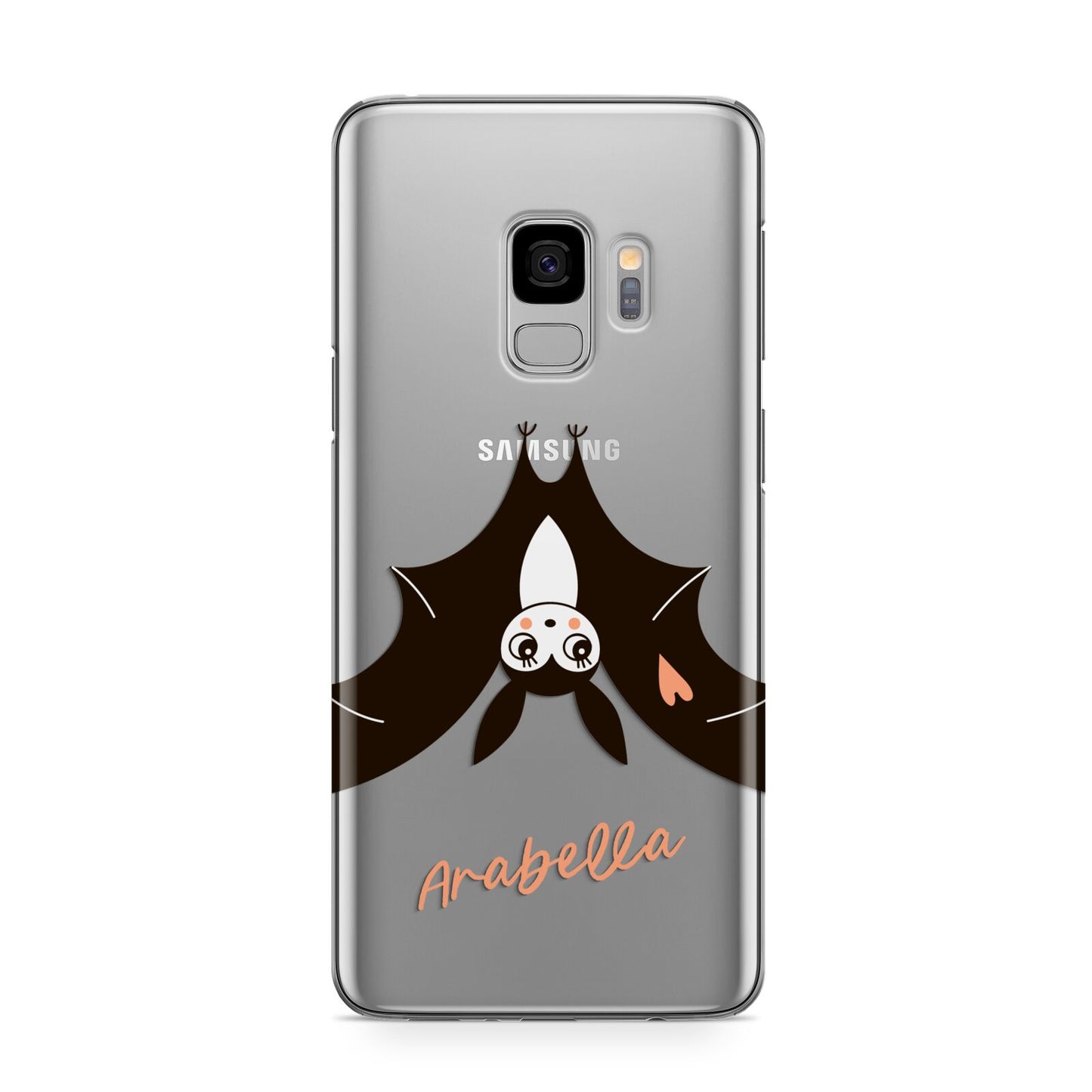 Personalised Bat With Name Samsung Galaxy S9 Case