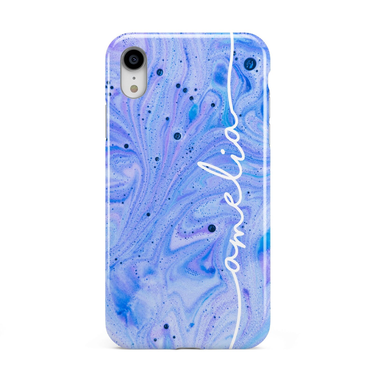 Personalised Bath Bomb Apple iPhone XR White 3D Tough Case