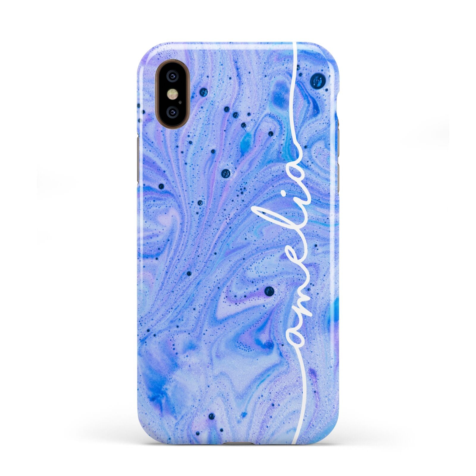 Personalised Bath Bomb Apple iPhone XS 3D Tough