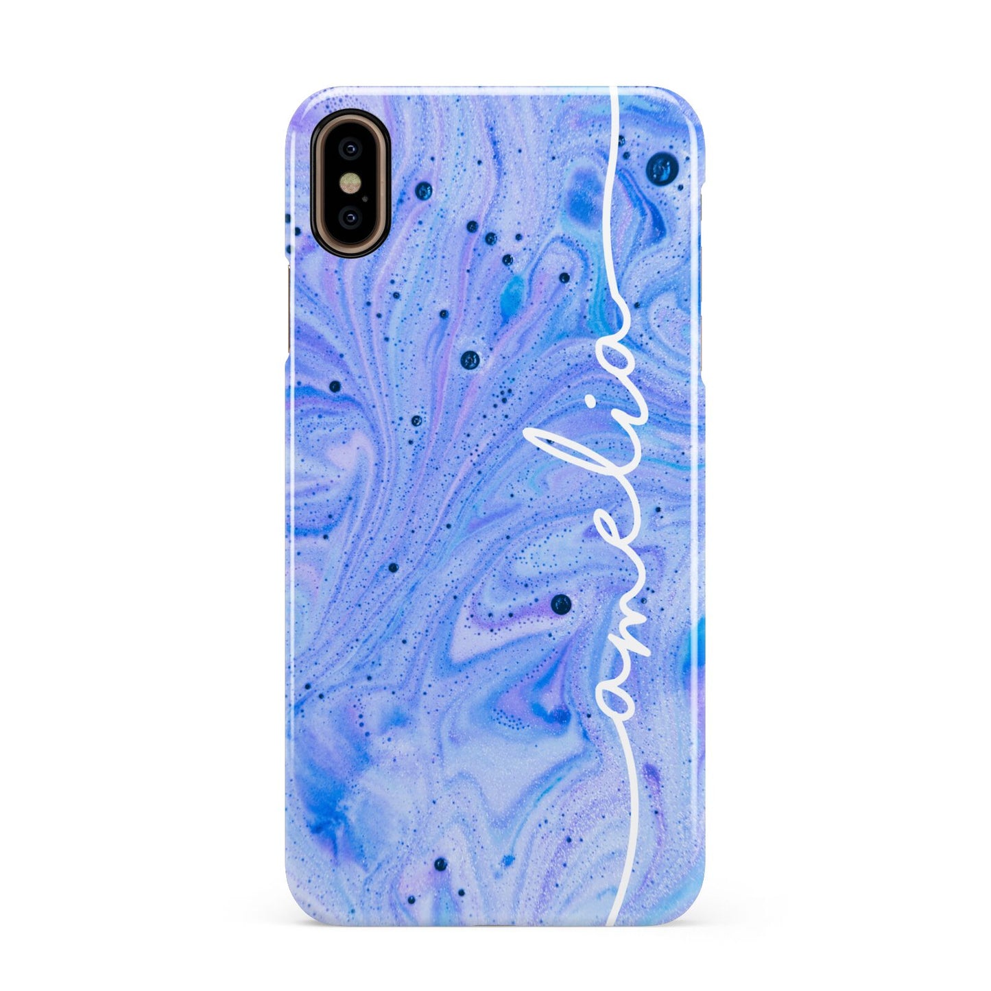 Personalised Bath Bomb Apple iPhone Xs Max 3D Snap Case