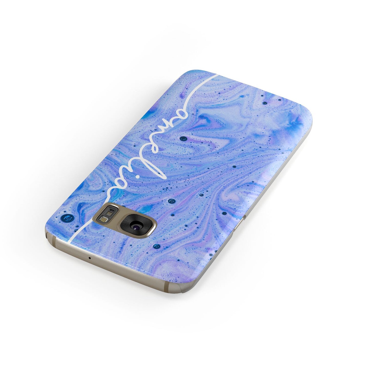 Personalised Bath Bomb Samsung Galaxy Case Front Close Up