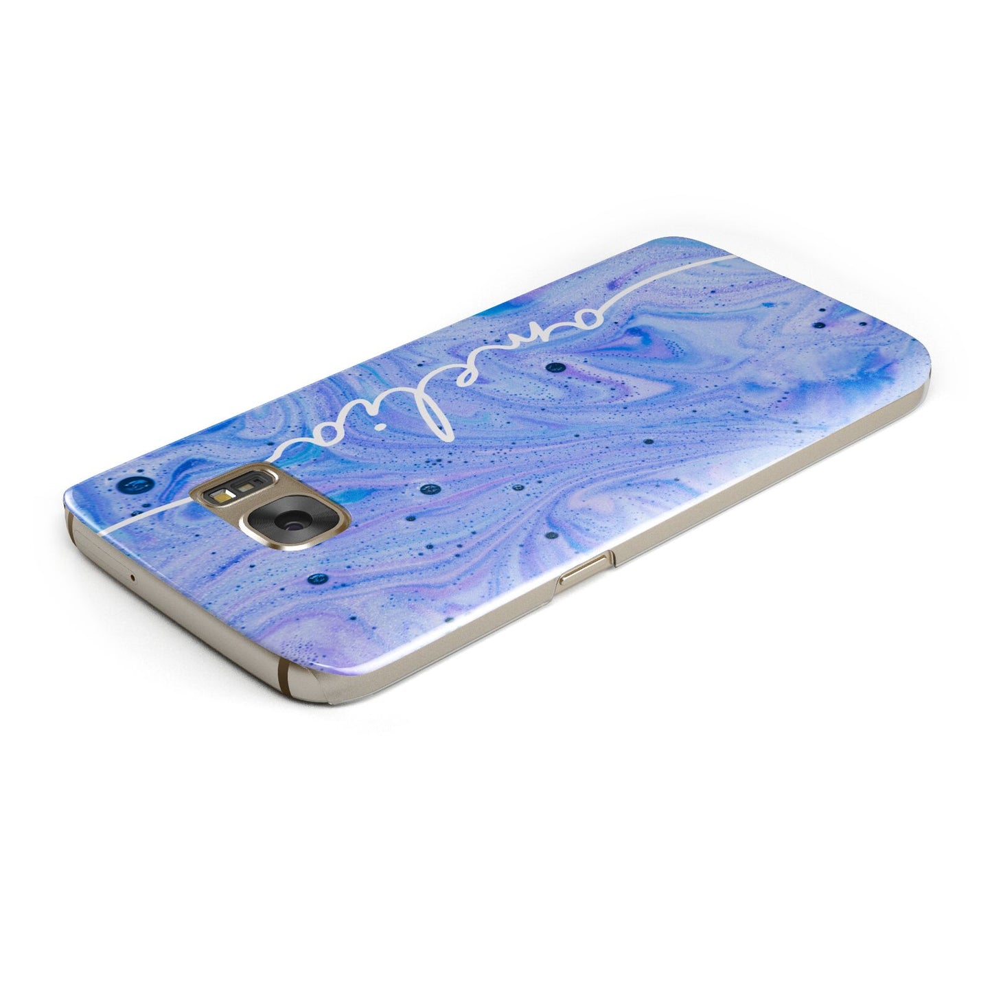 Personalised Bath Bomb Samsung Galaxy Case Top Cutout