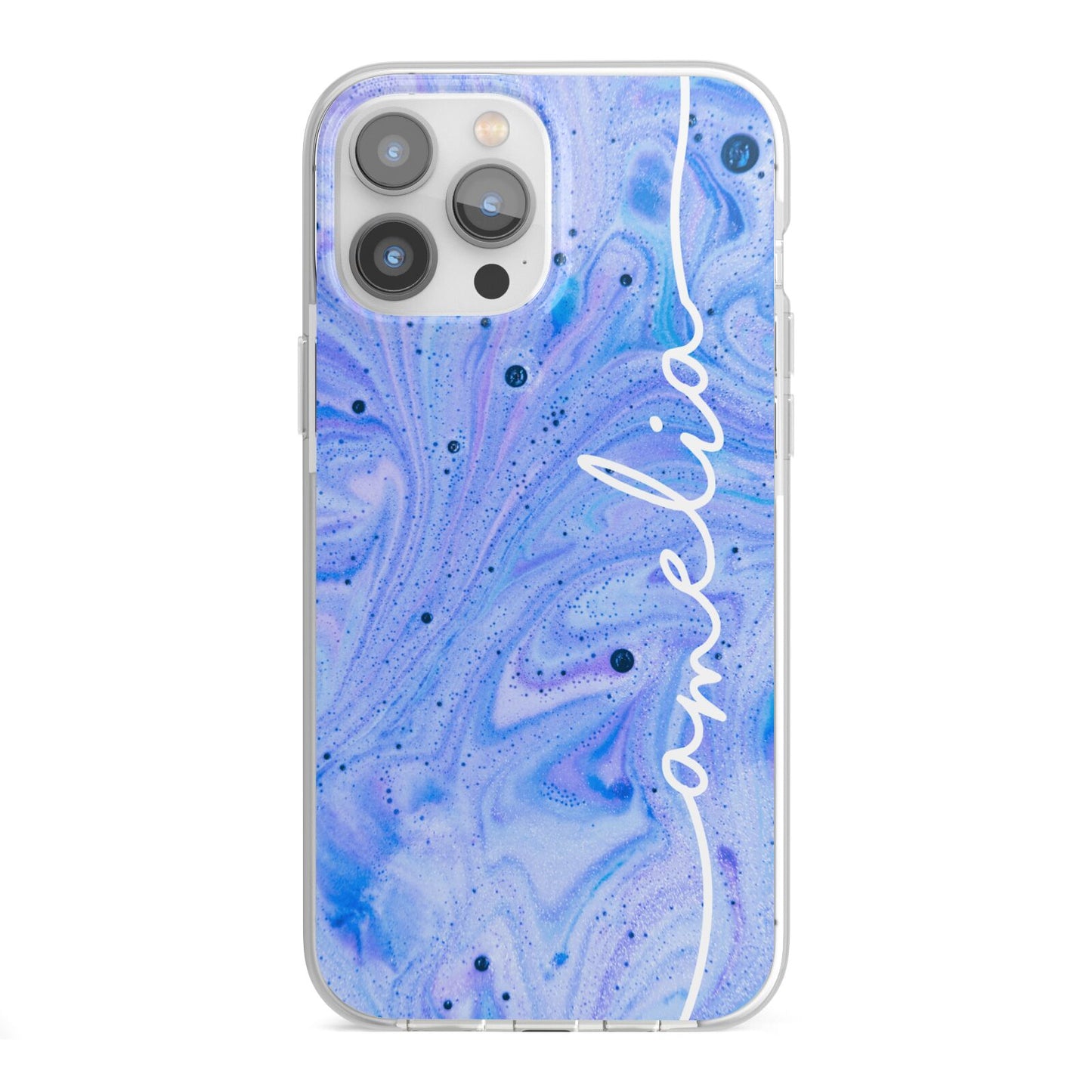 Personalised Bath Bomb iPhone 13 Pro Max TPU Impact Case with White Edges