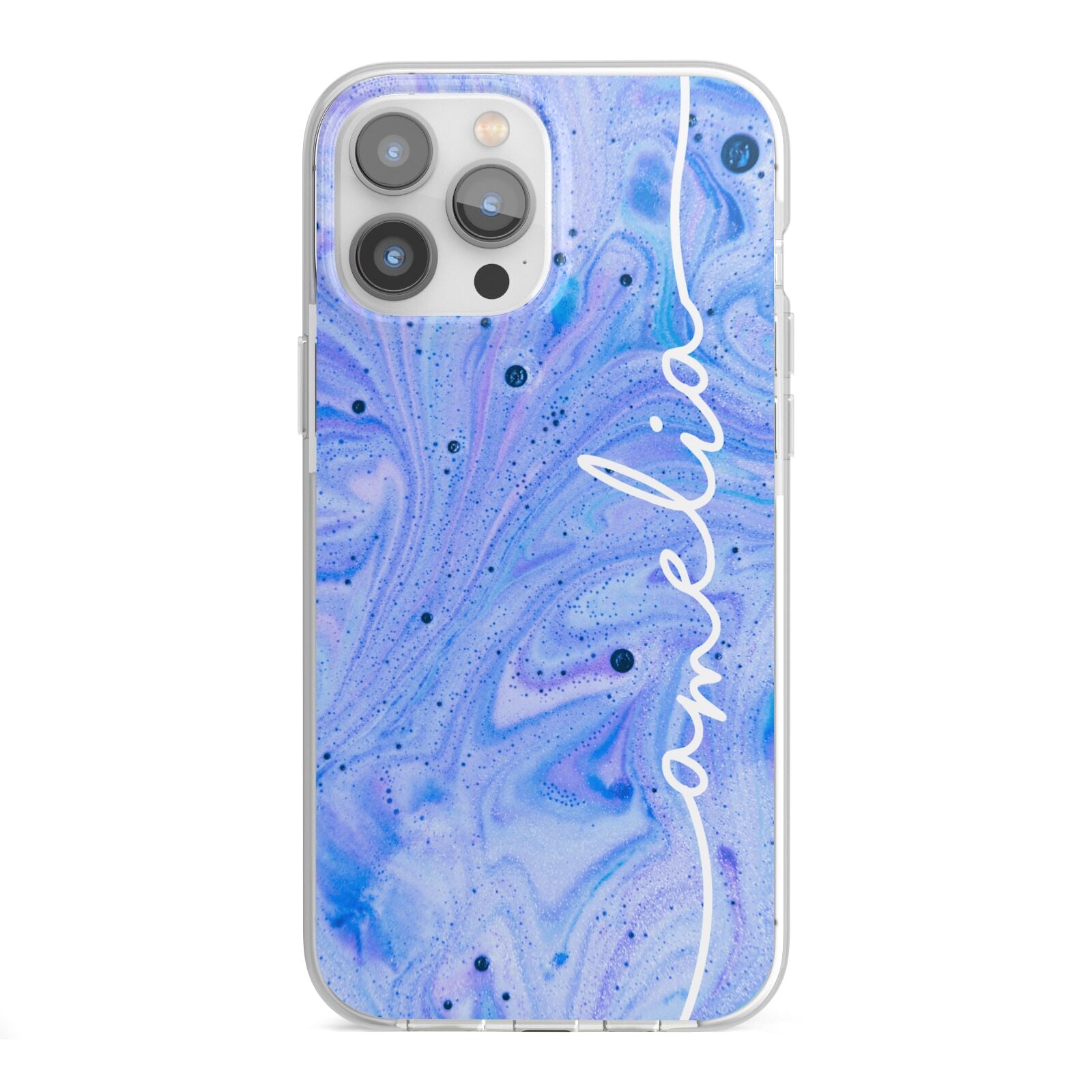 Personalised Bath Bomb iPhone 13 Pro Max TPU Impact Case with White Edges