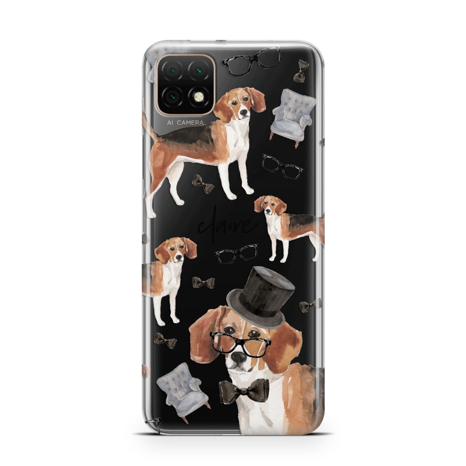 Personalised Beagle Dog Huawei Enjoy 20 Phone Case