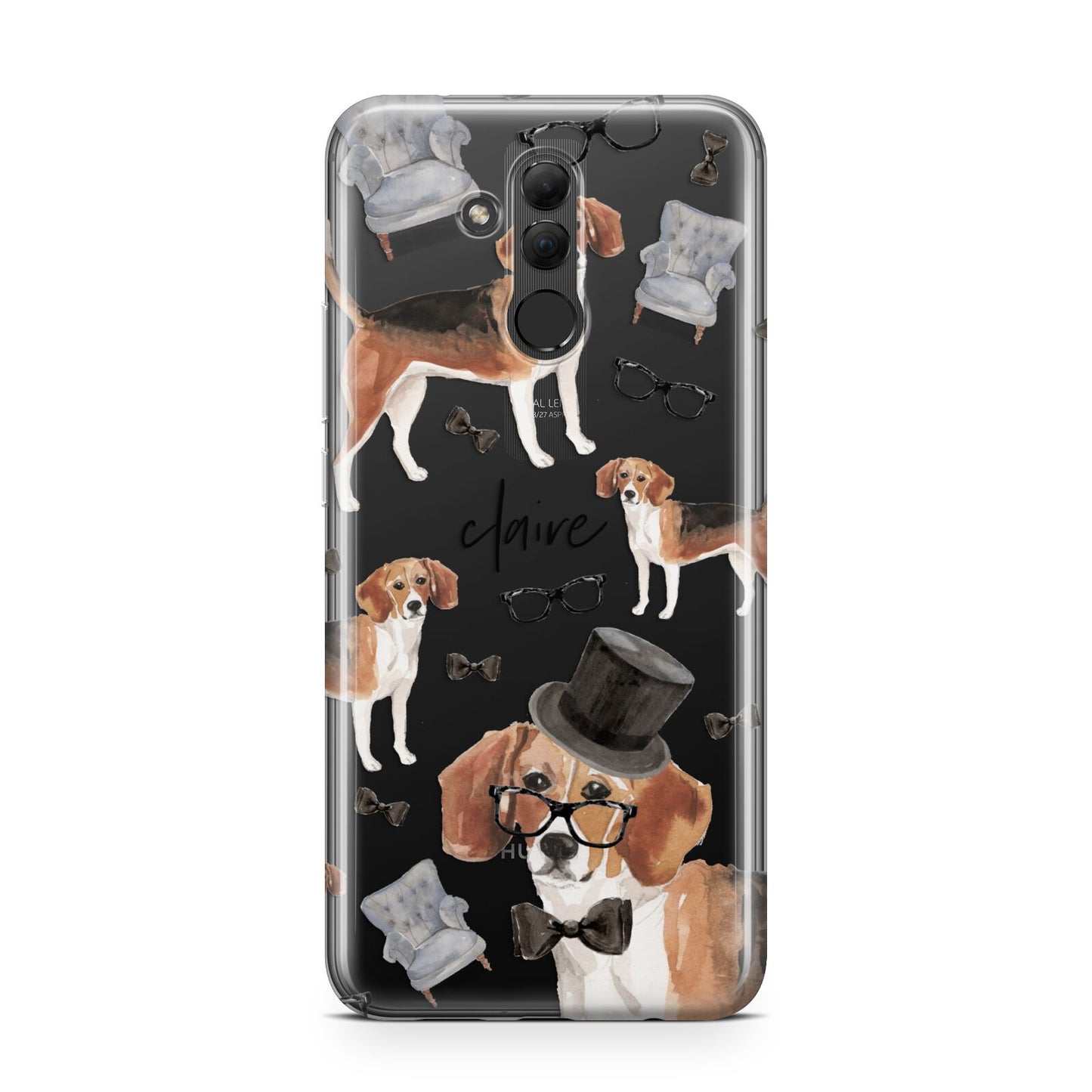 Personalised Beagle Dog Huawei Mate 20 Lite