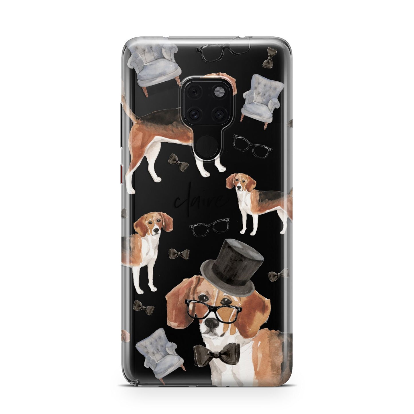 Personalised Beagle Dog Huawei Mate 20 Phone Case