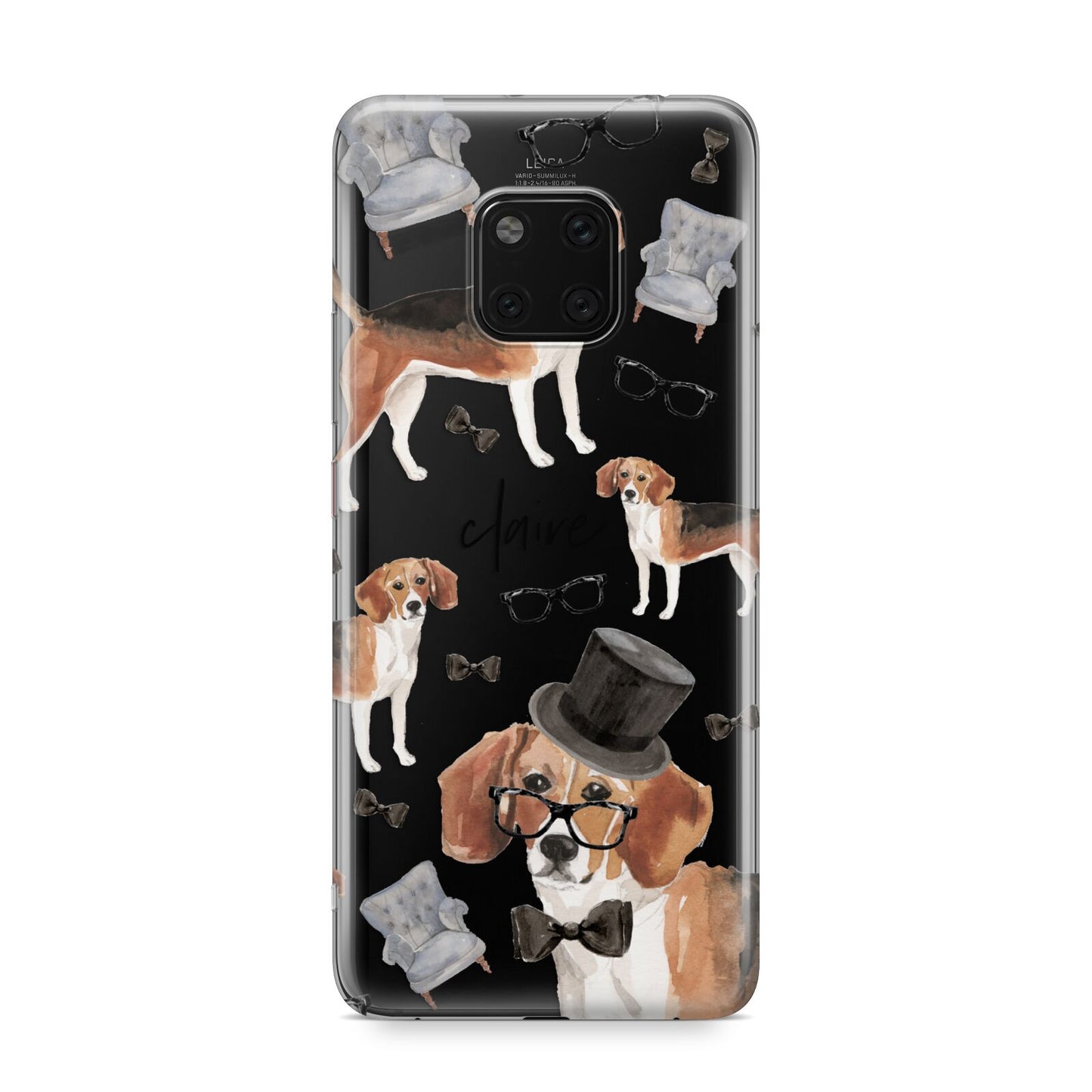 Personalised Beagle Dog Huawei Mate 20 Pro Phone Case