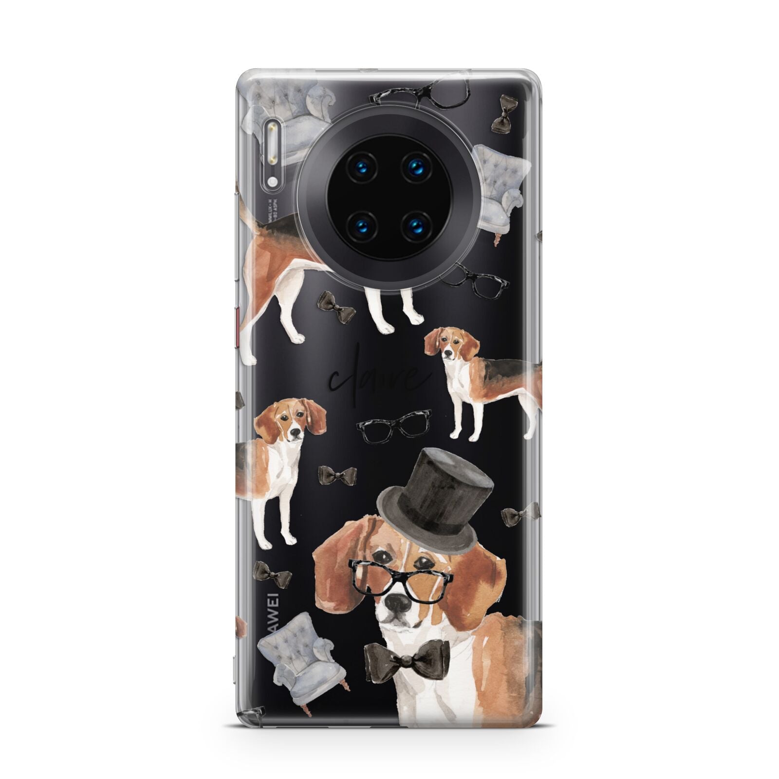 Personalised Beagle Dog Huawei Mate 30 Pro Phone Case