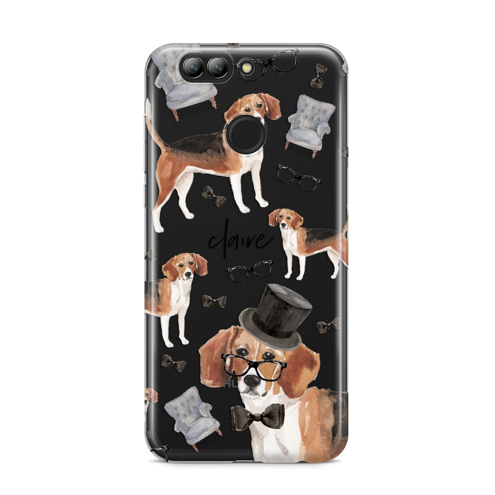 Personalised Beagle Dog Huawei Nova 2s Phone Case