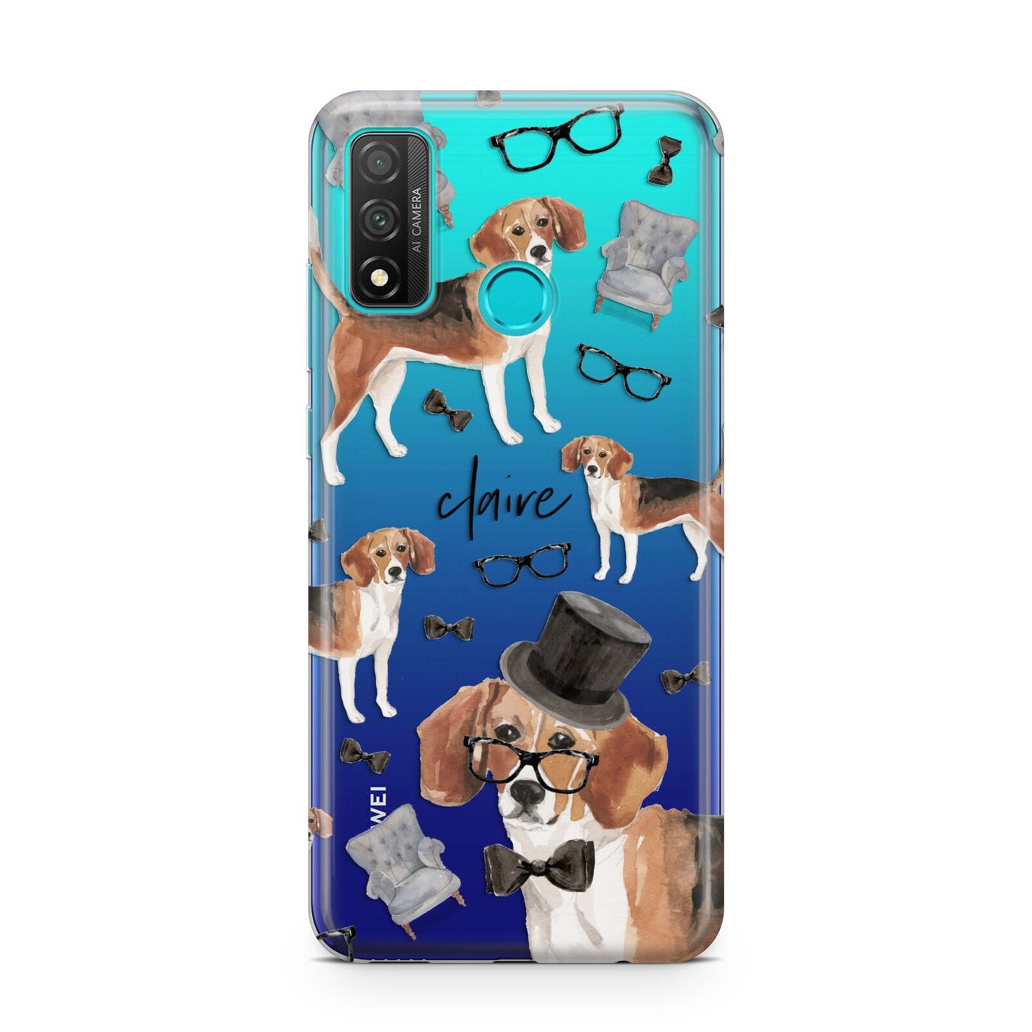 Personalised Beagle Dog Huawei P Smart 2020