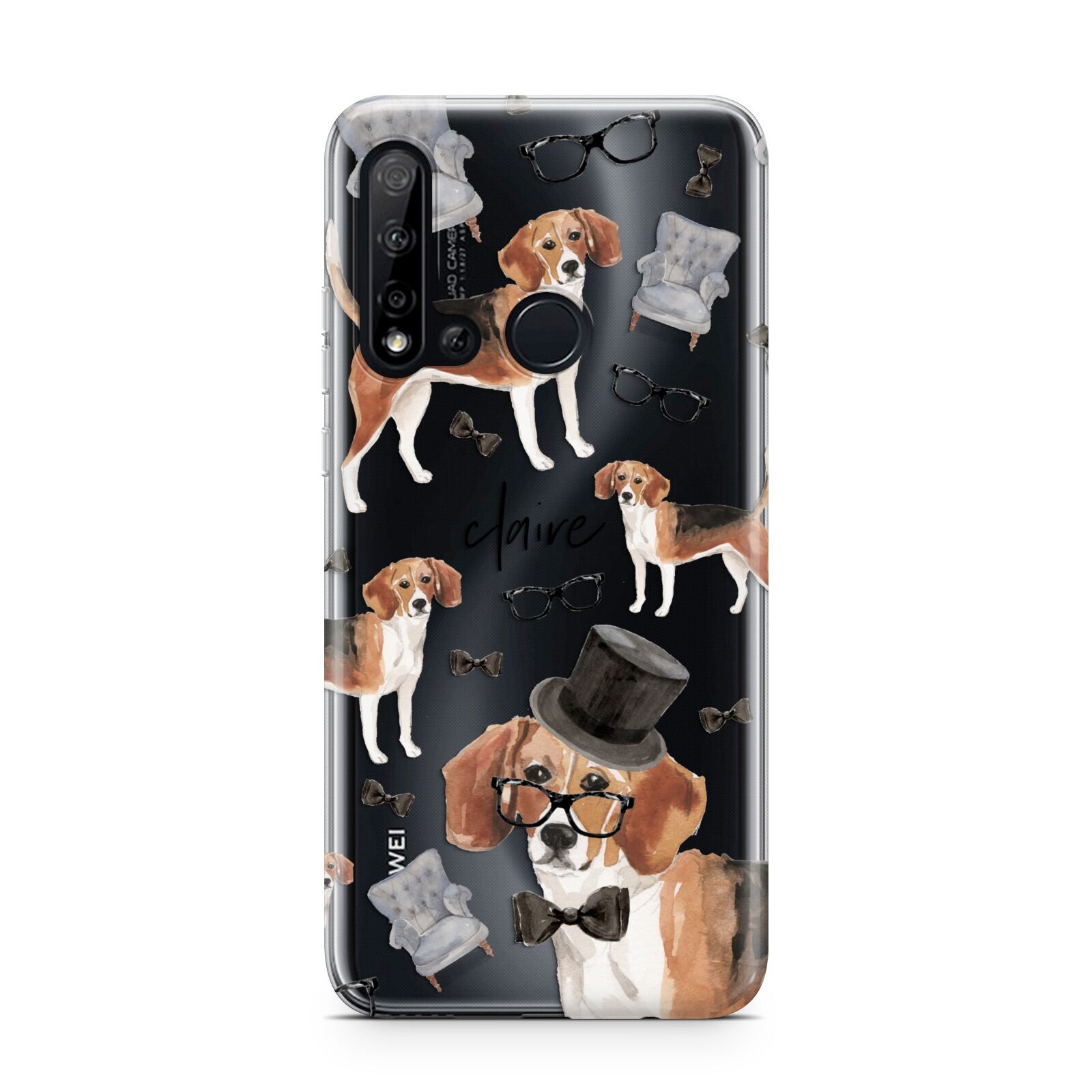 Personalised Beagle Dog Huawei P20 Lite 5G Phone Case