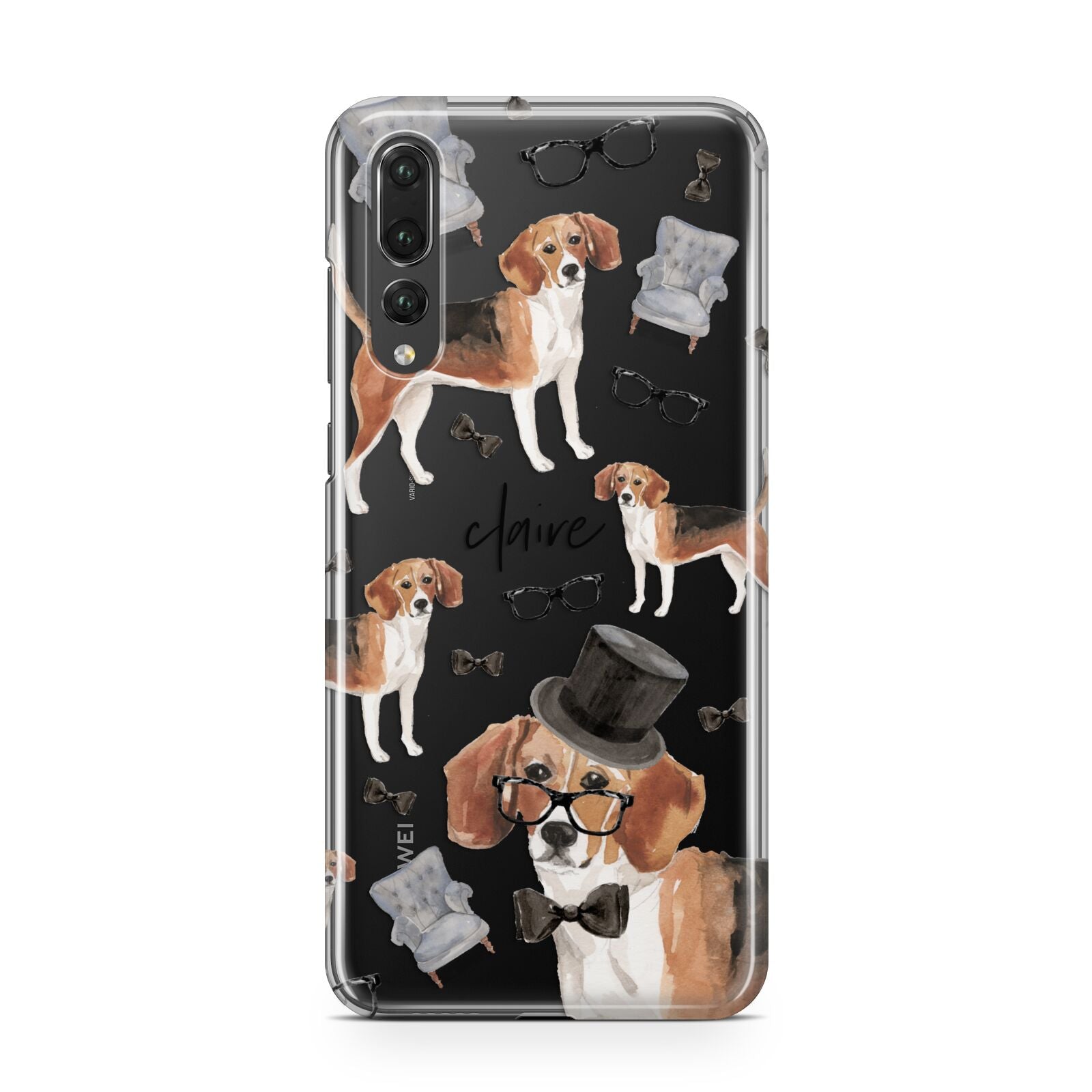 Personalised Beagle Dog Huawei P20 Pro Phone Case