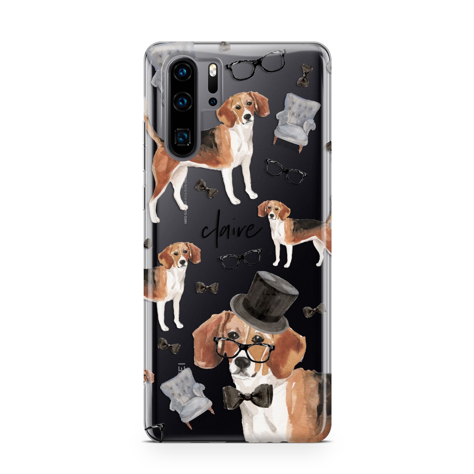 Personalised Beagle Dog Huawei P30 Pro Phone Case