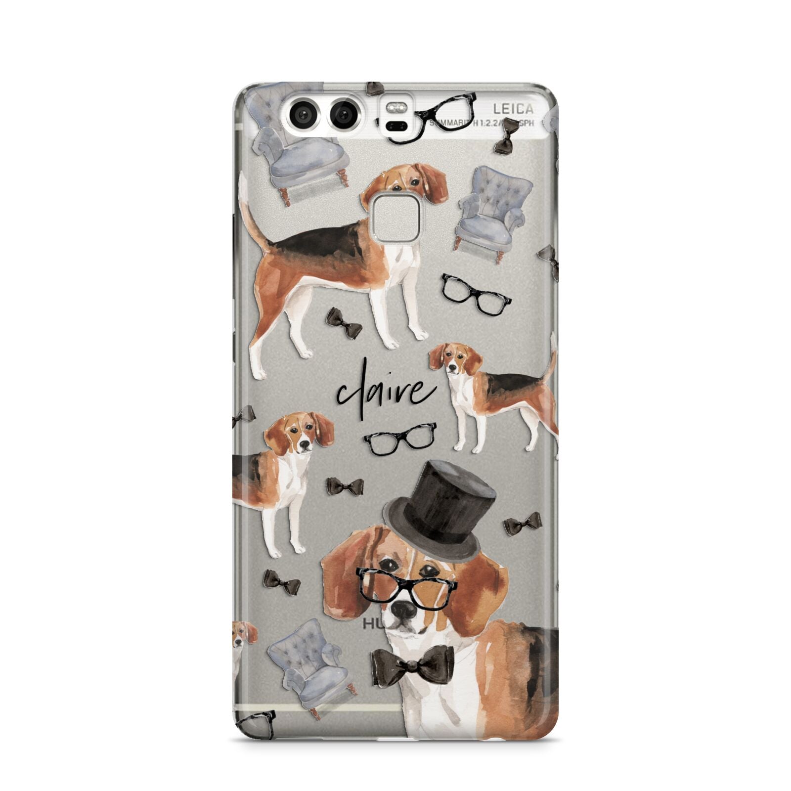 Personalised Beagle Dog Huawei P9 Case