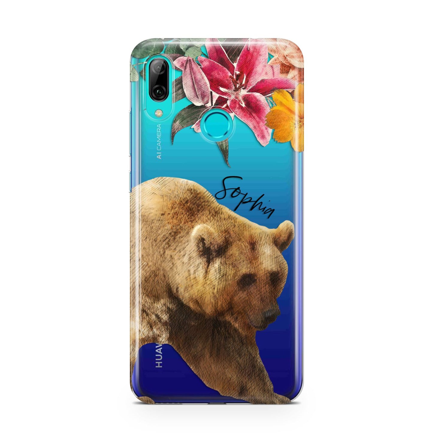 Personalised Bear Huawei P Smart 2019 Case