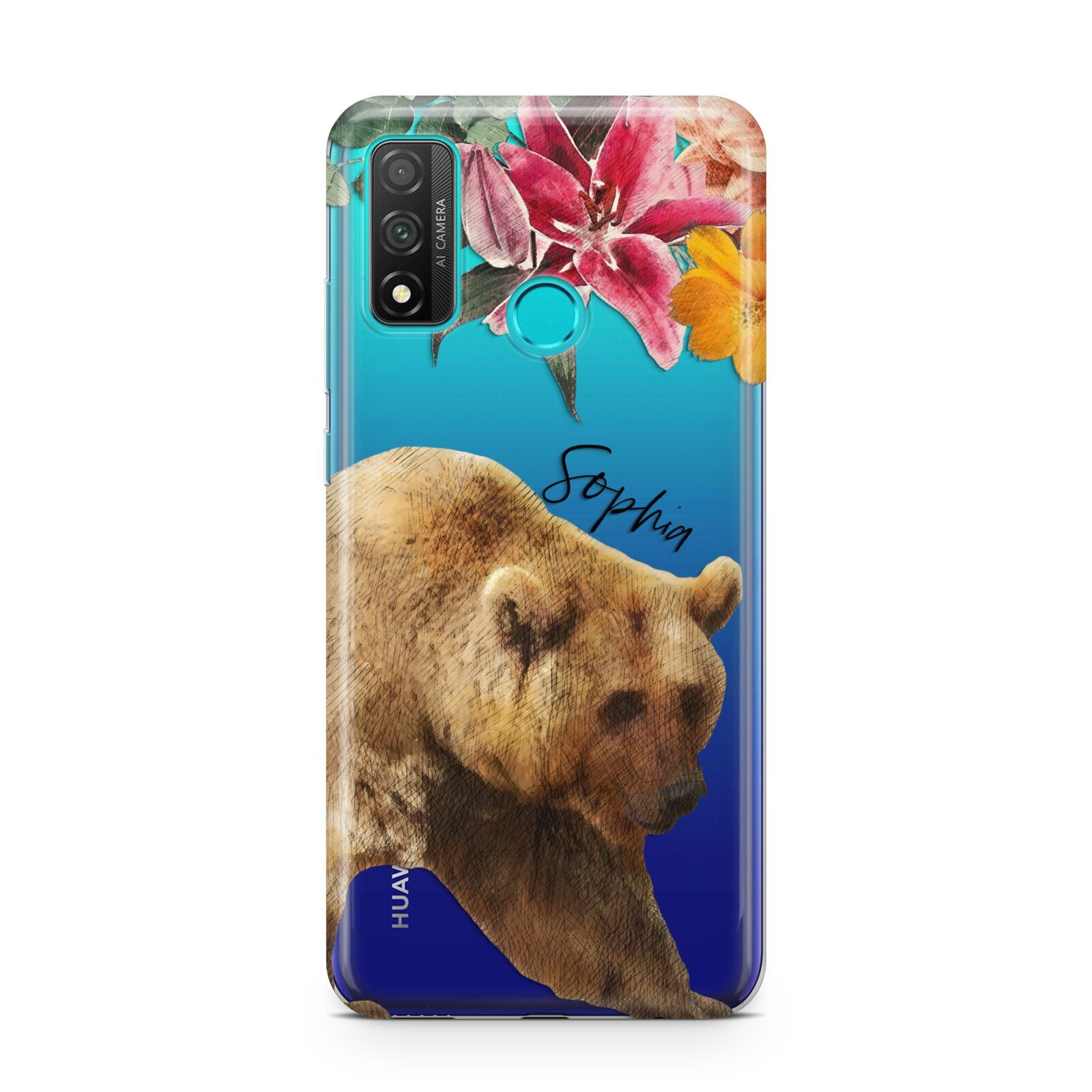 Personalised Bear Huawei P Smart 2020