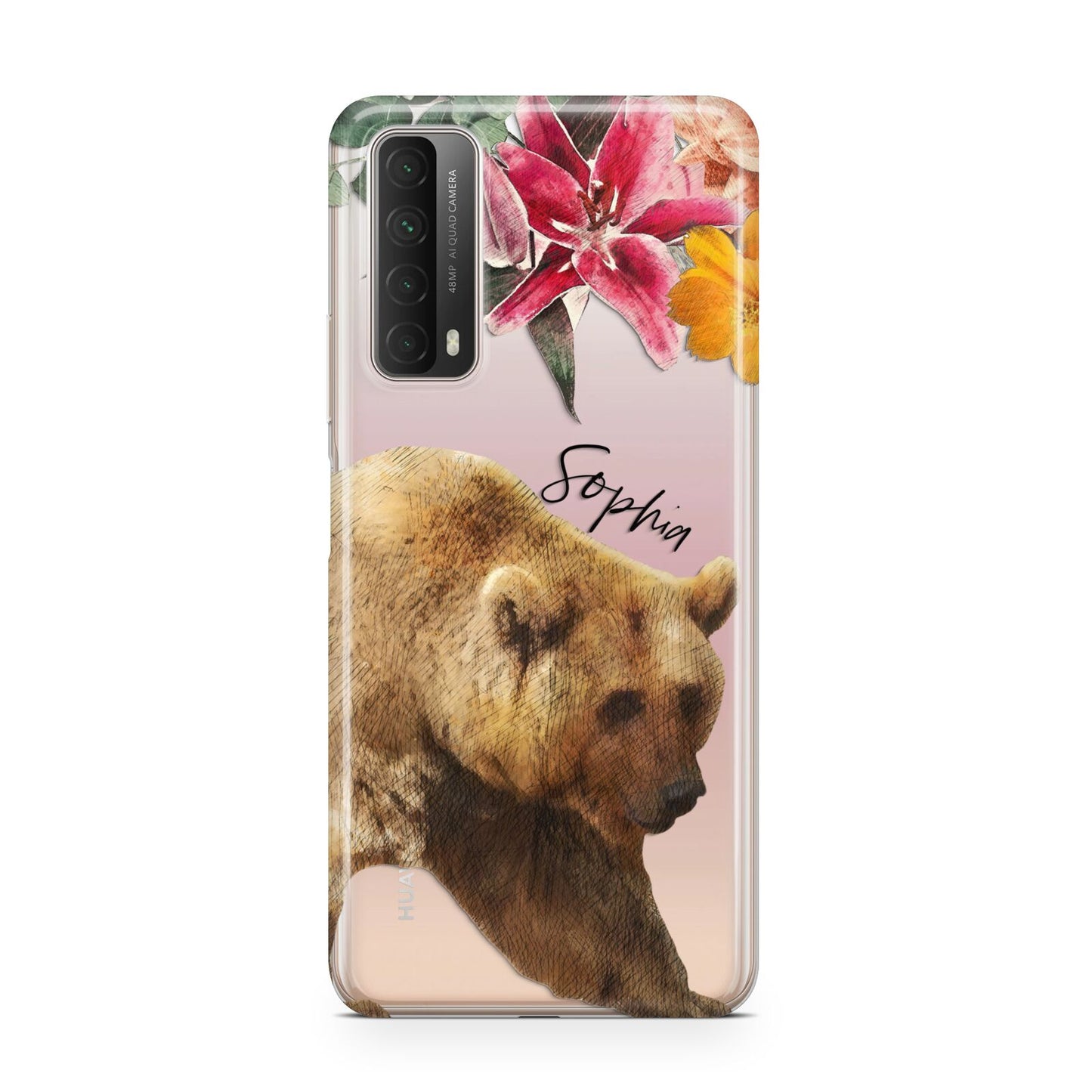 Personalised Bear Huawei P Smart 2021