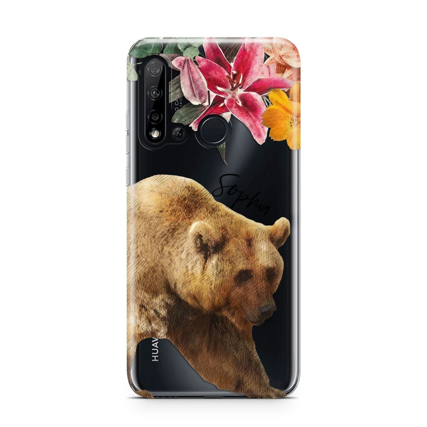 Personalised Bear Huawei P20 Lite 5G Phone Case