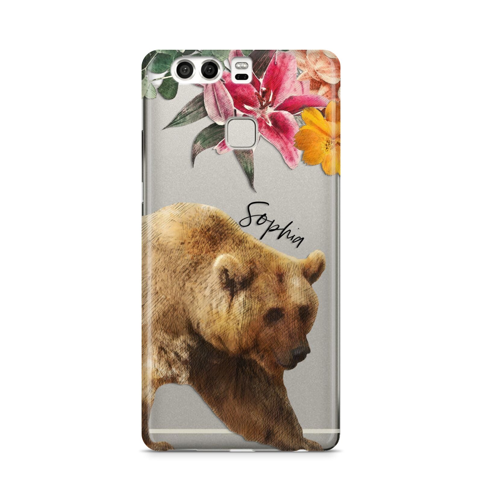 Personalised Bear Huawei P9 Case