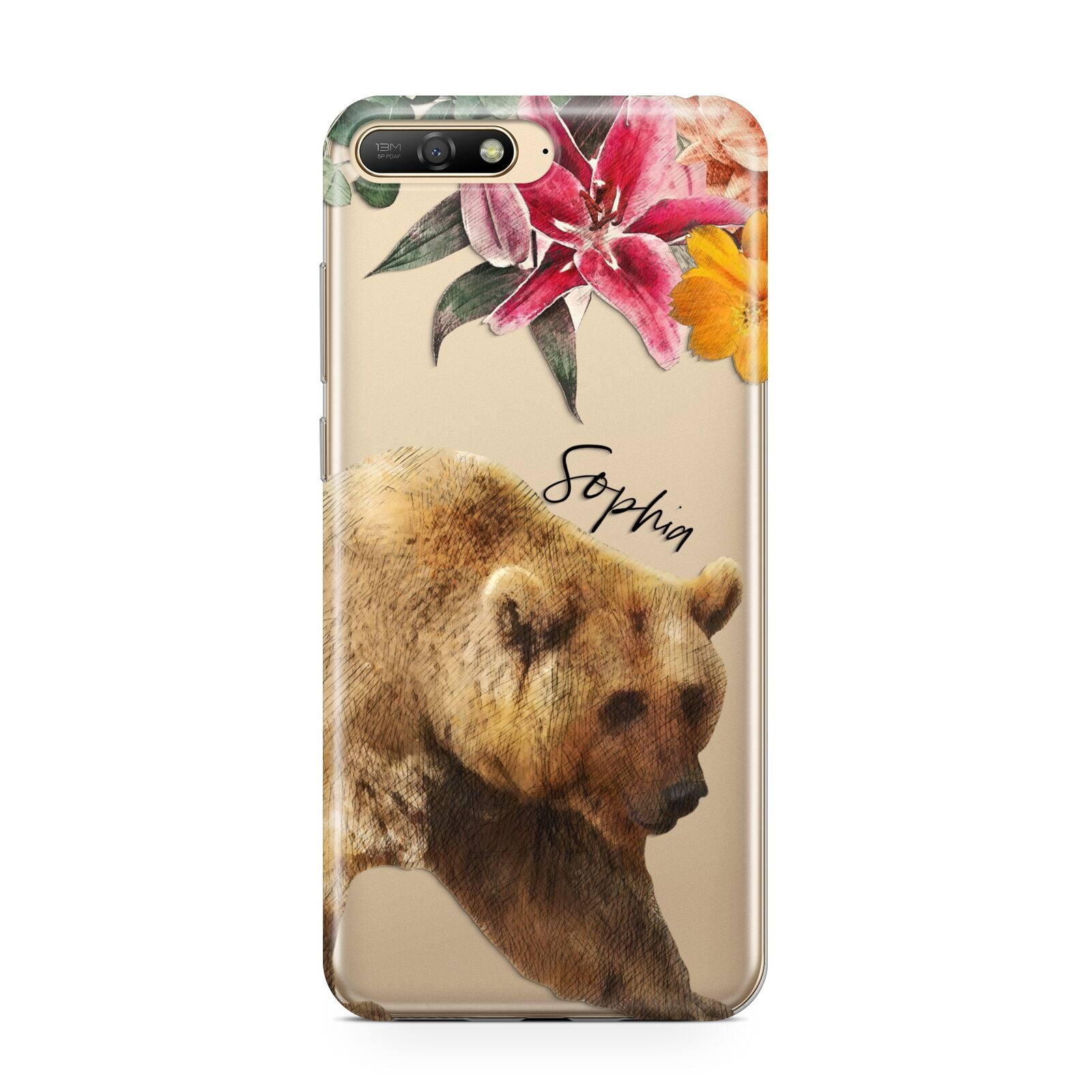 Personalised Bear Huawei Y6 2018