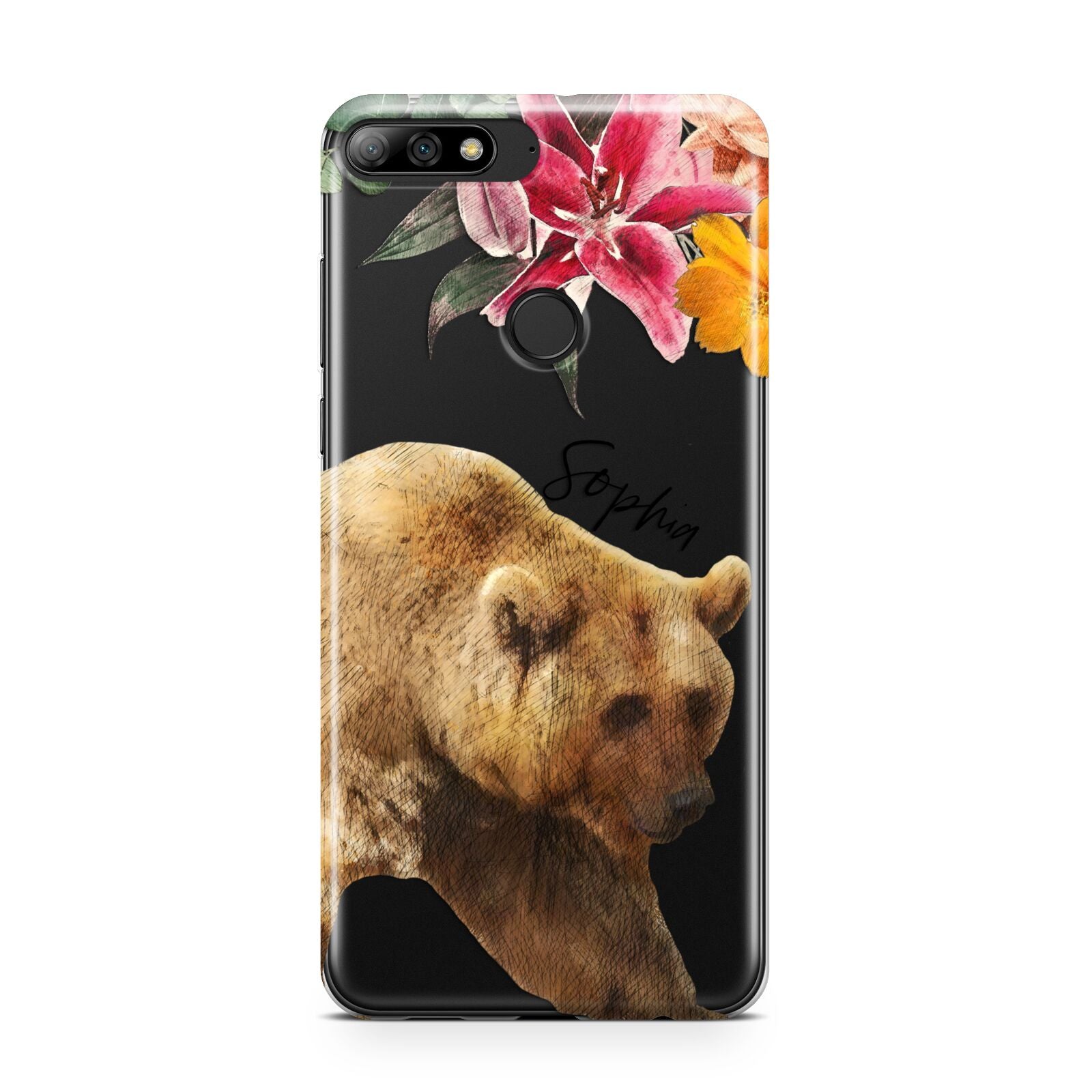 Personalised Bear Huawei Y7 2018