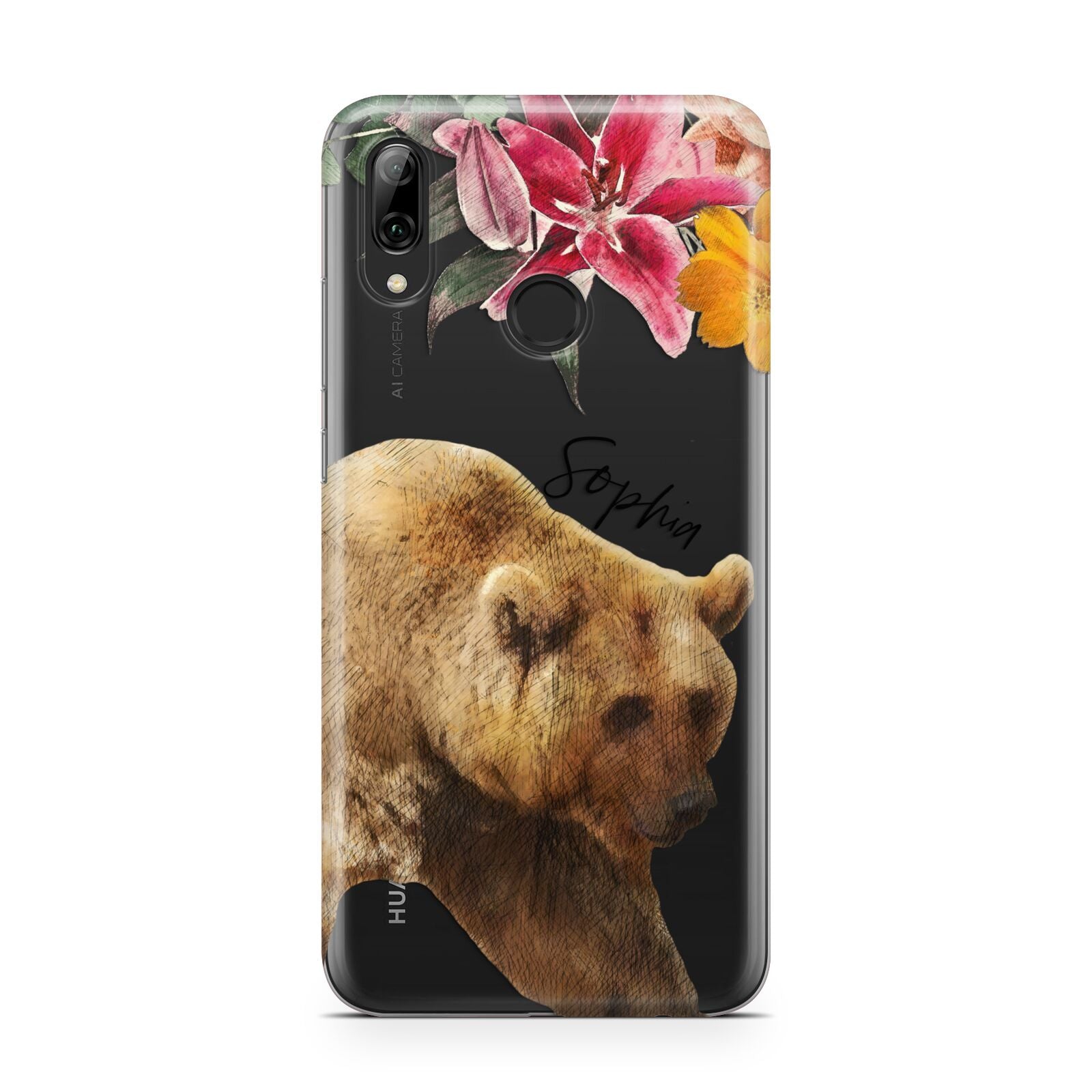 Personalised Bear Huawei Y7 2019