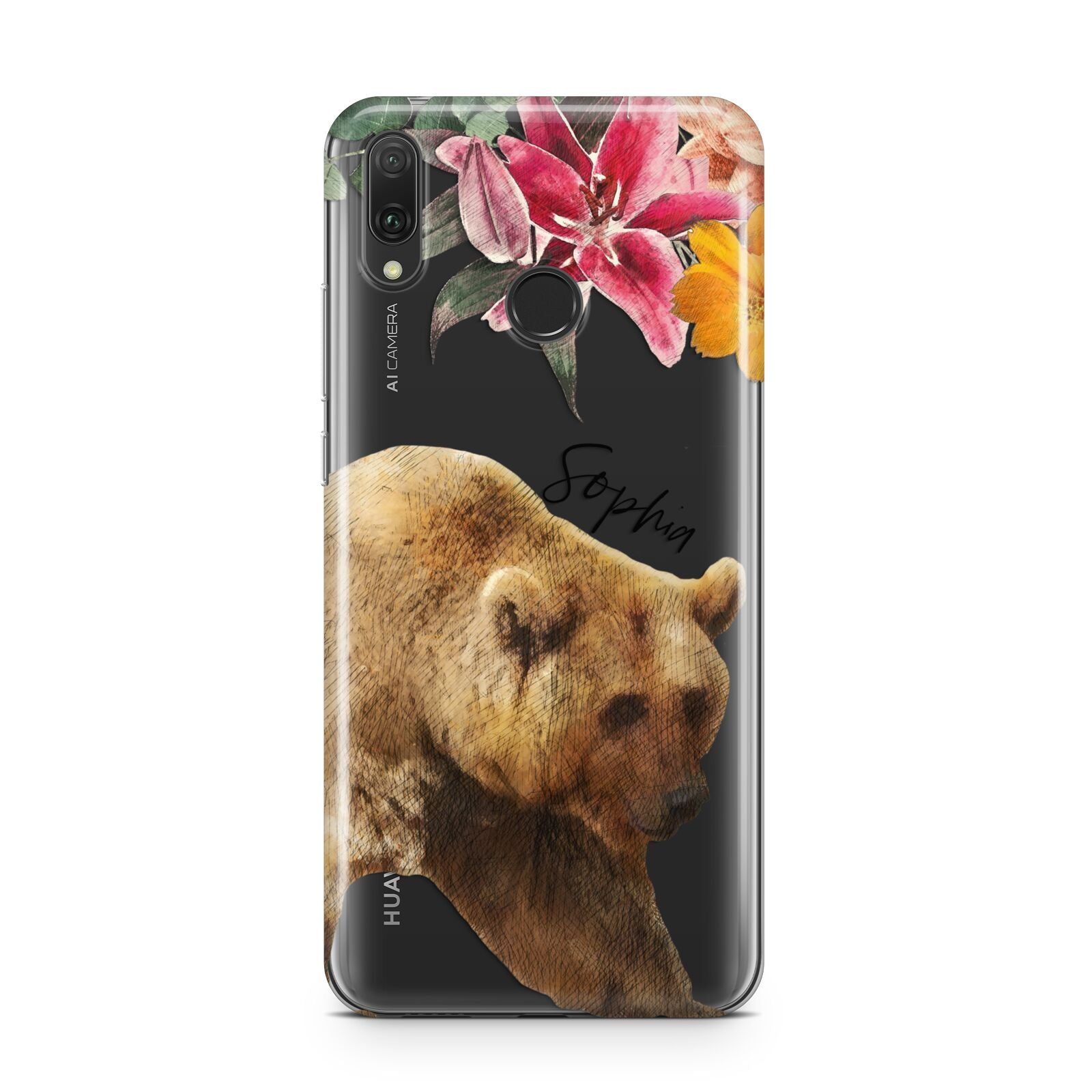 Personalised Bear Huawei Y9 2019