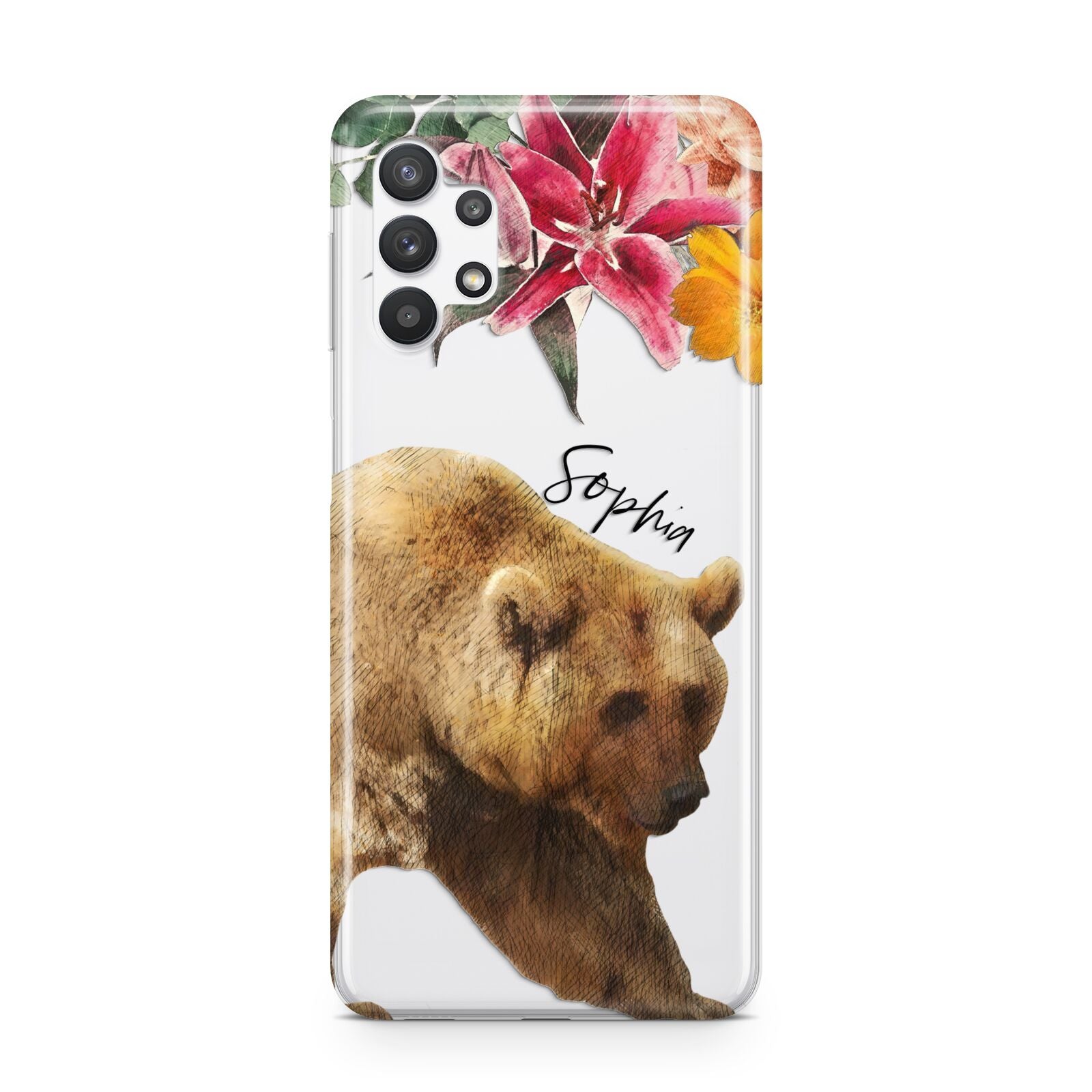 Personalised Bear Samsung A32 5G Case