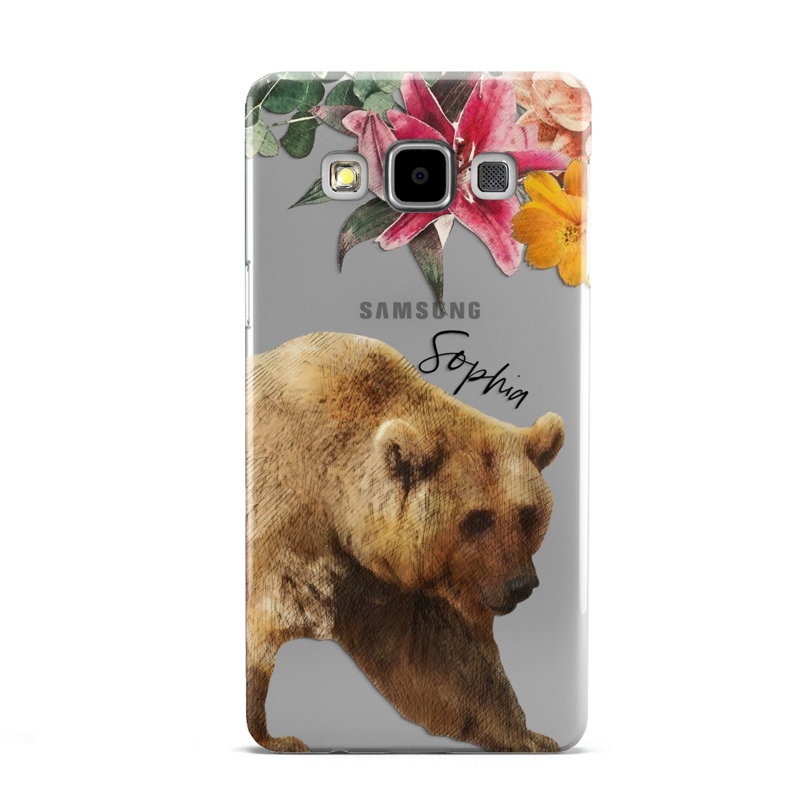 Personalised Bear Samsung Galaxy A5 Case