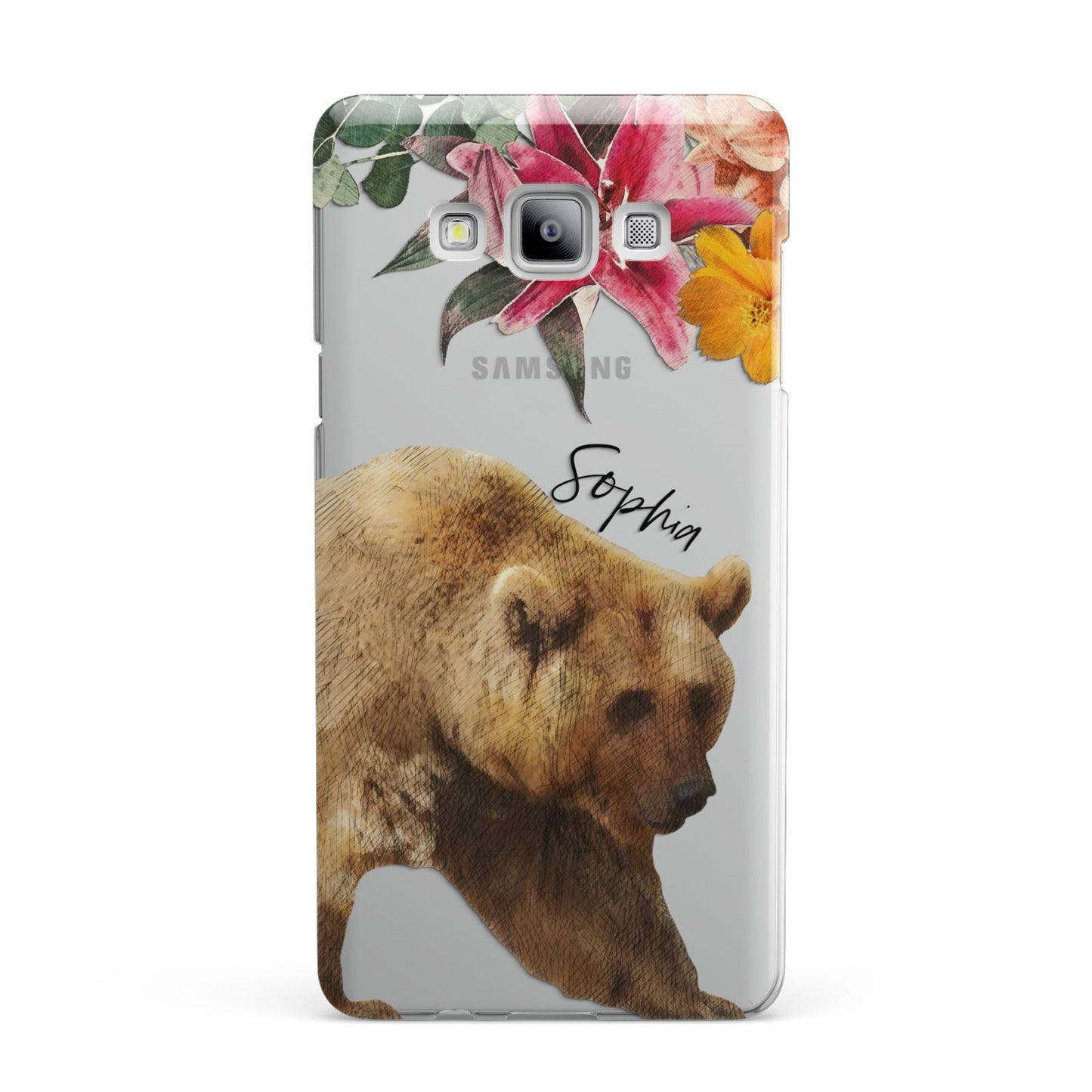 Personalised Bear Samsung Galaxy A7 2015 Case