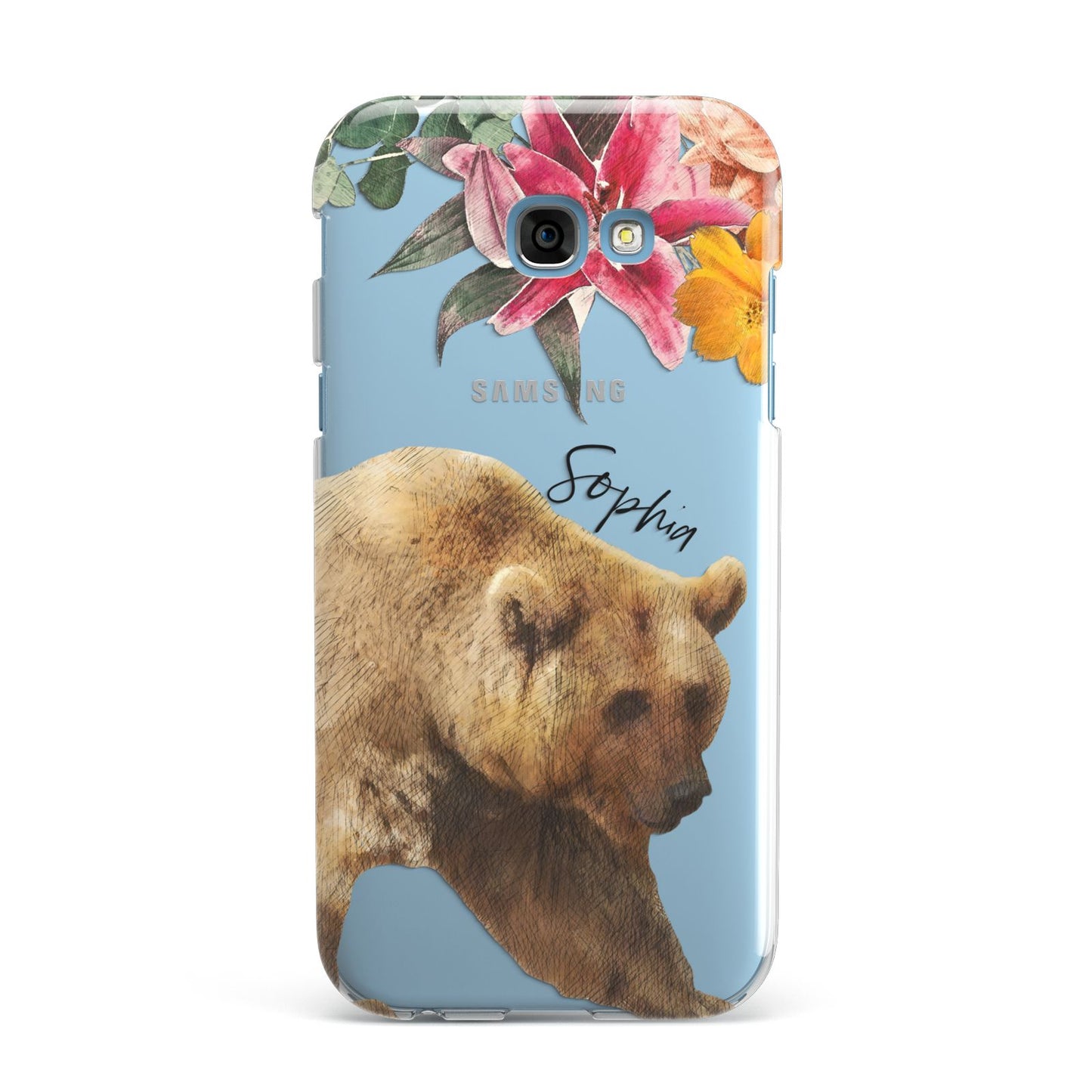 Personalised Bear Samsung Galaxy A7 2017 Case