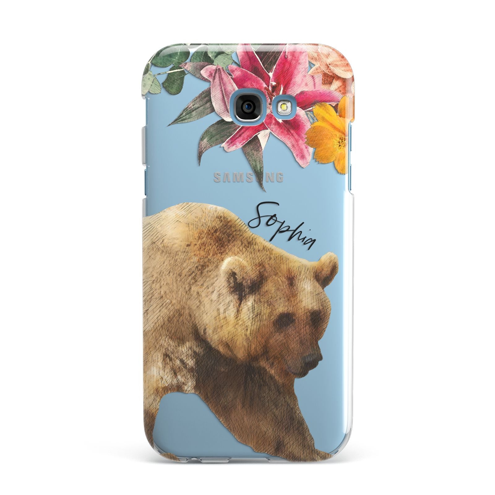 Personalised Bear Samsung Galaxy A7 2017 Case