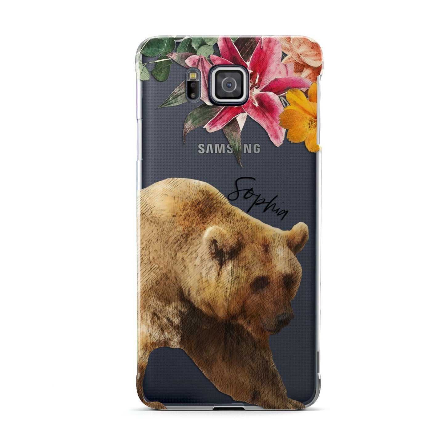 Personalised Bear Samsung Galaxy Alpha Case