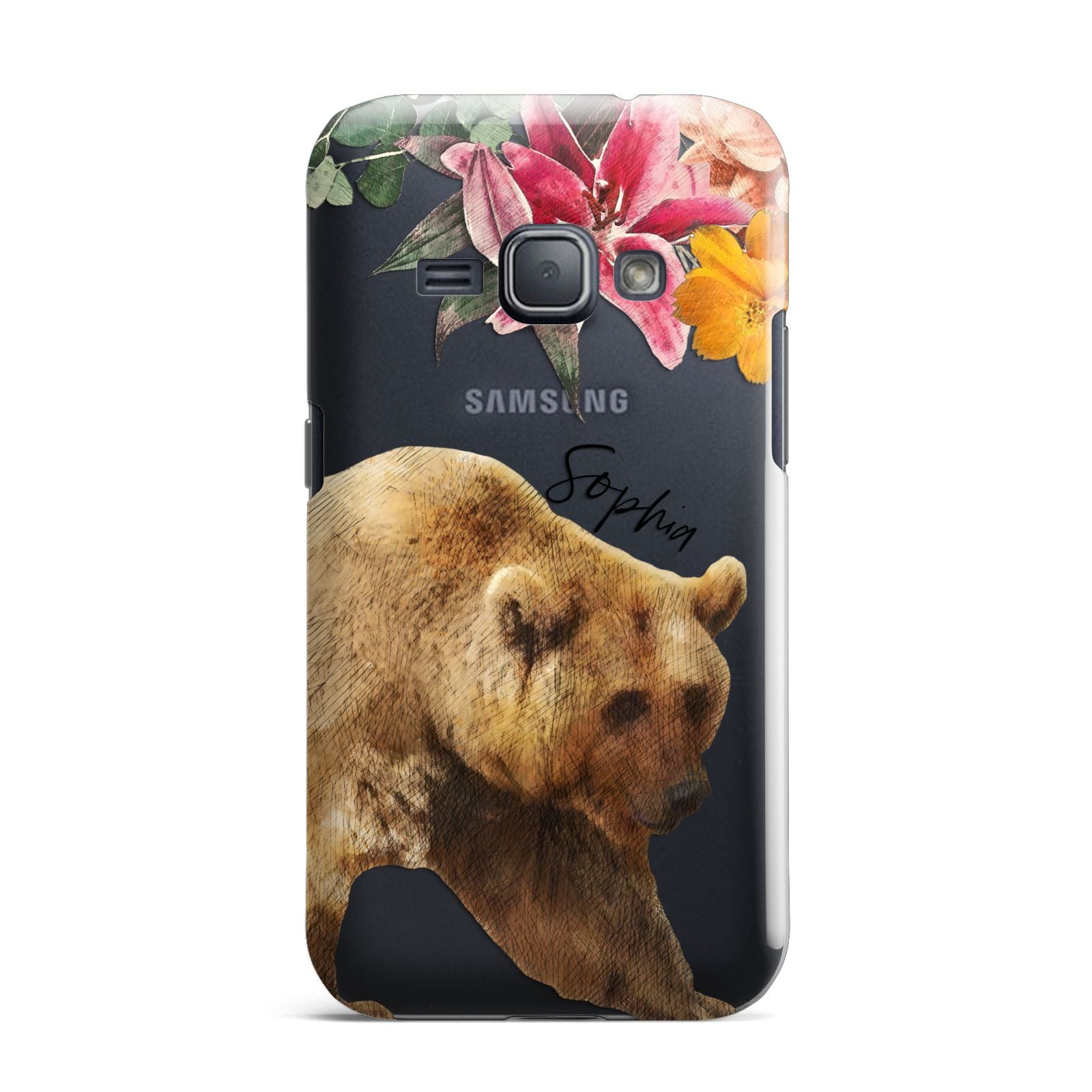 Personalised Bear Samsung Galaxy J1 2016 Case