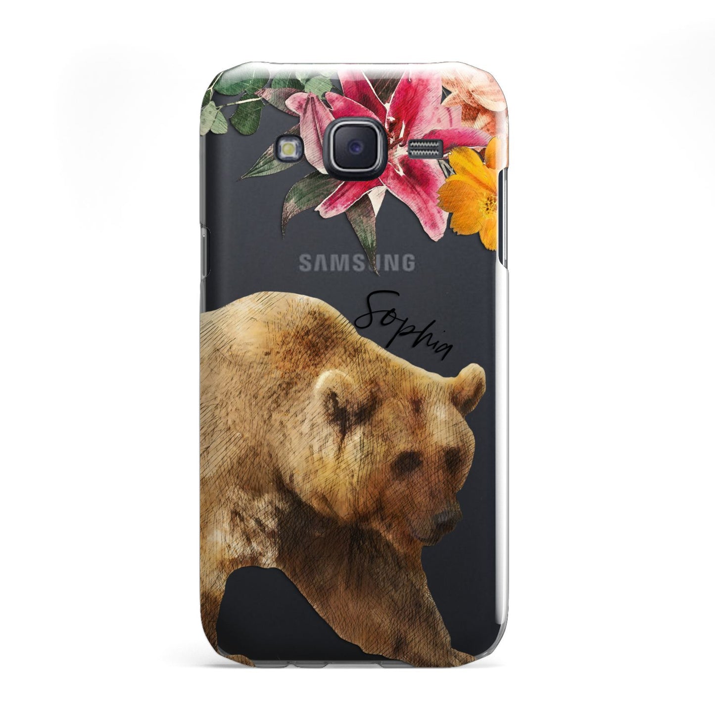 Personalised Bear Samsung Galaxy J5 Case