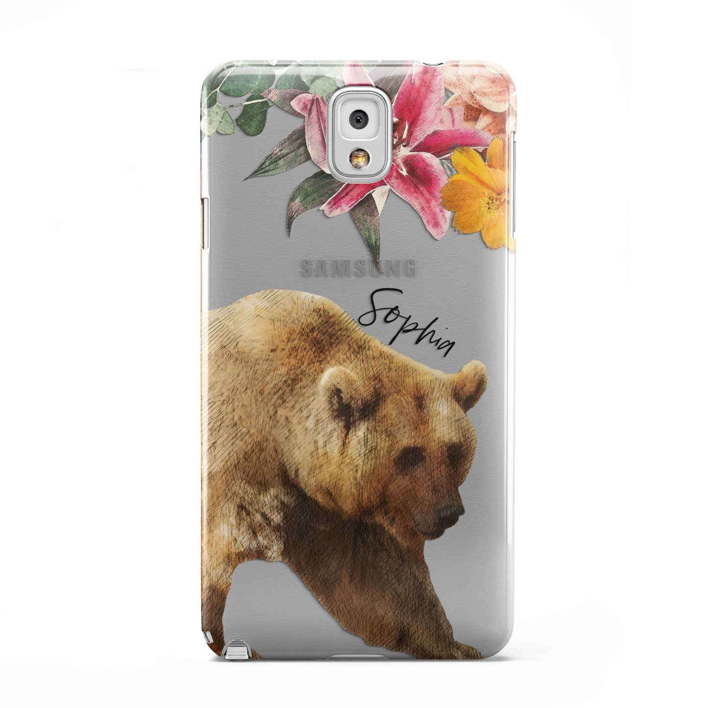 Personalised Bear Samsung Galaxy Note 3 Case