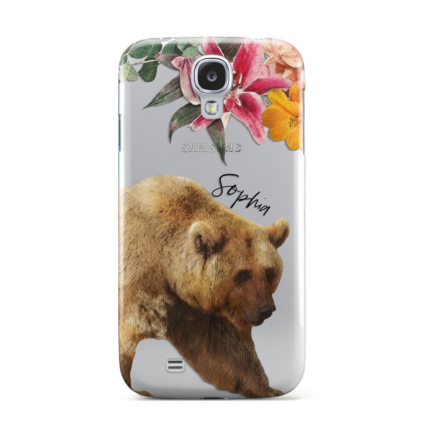 Personalised Bear Samsung Galaxy S4 Case