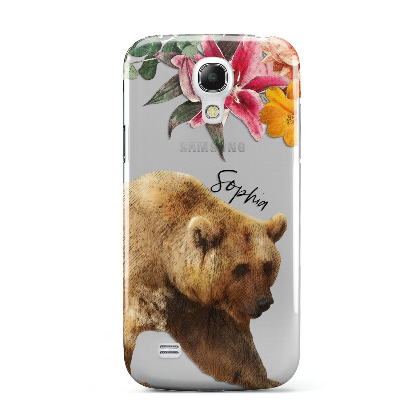 Personalised Bear Samsung Galaxy S4 Mini Case