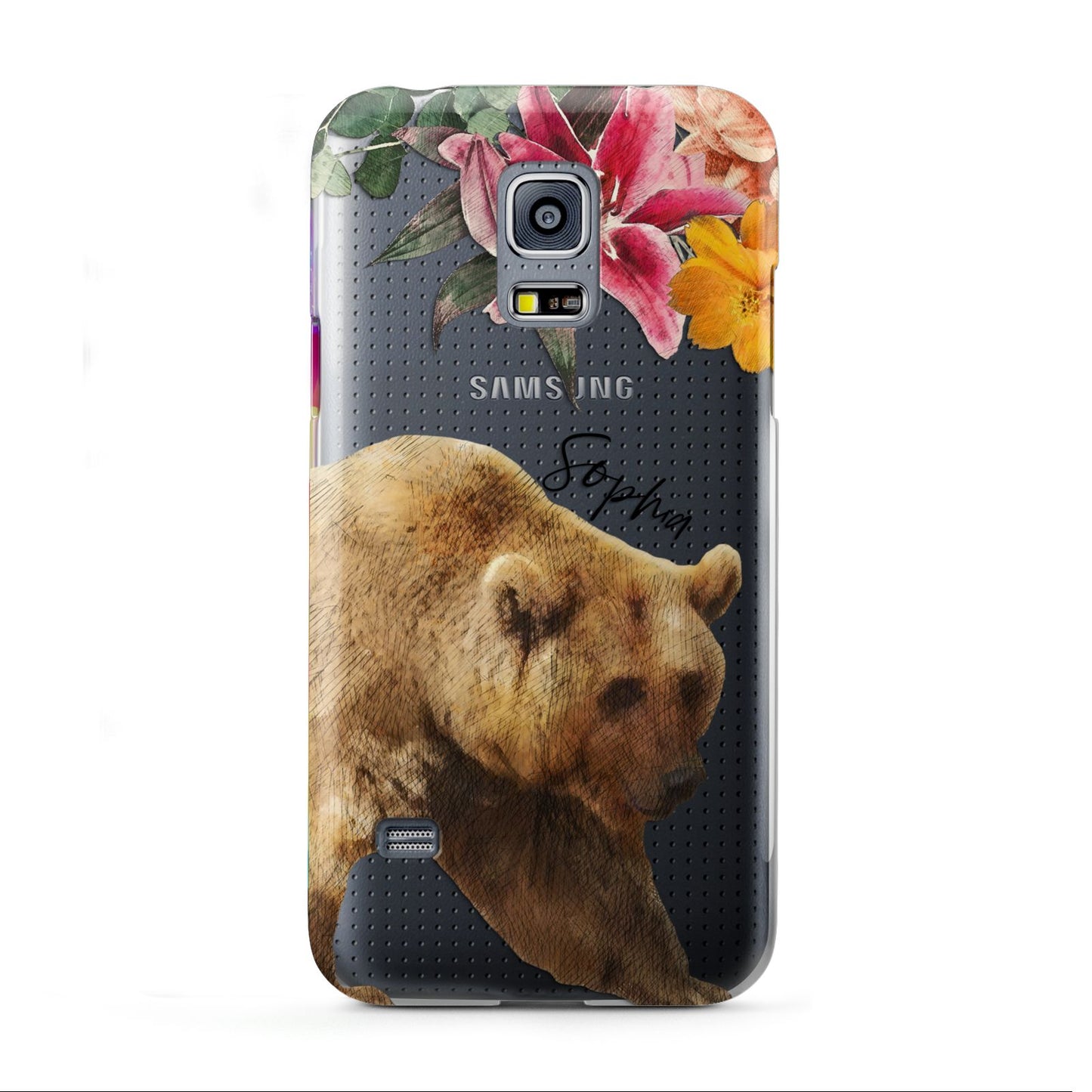 Personalised Bear Samsung Galaxy S5 Mini Case