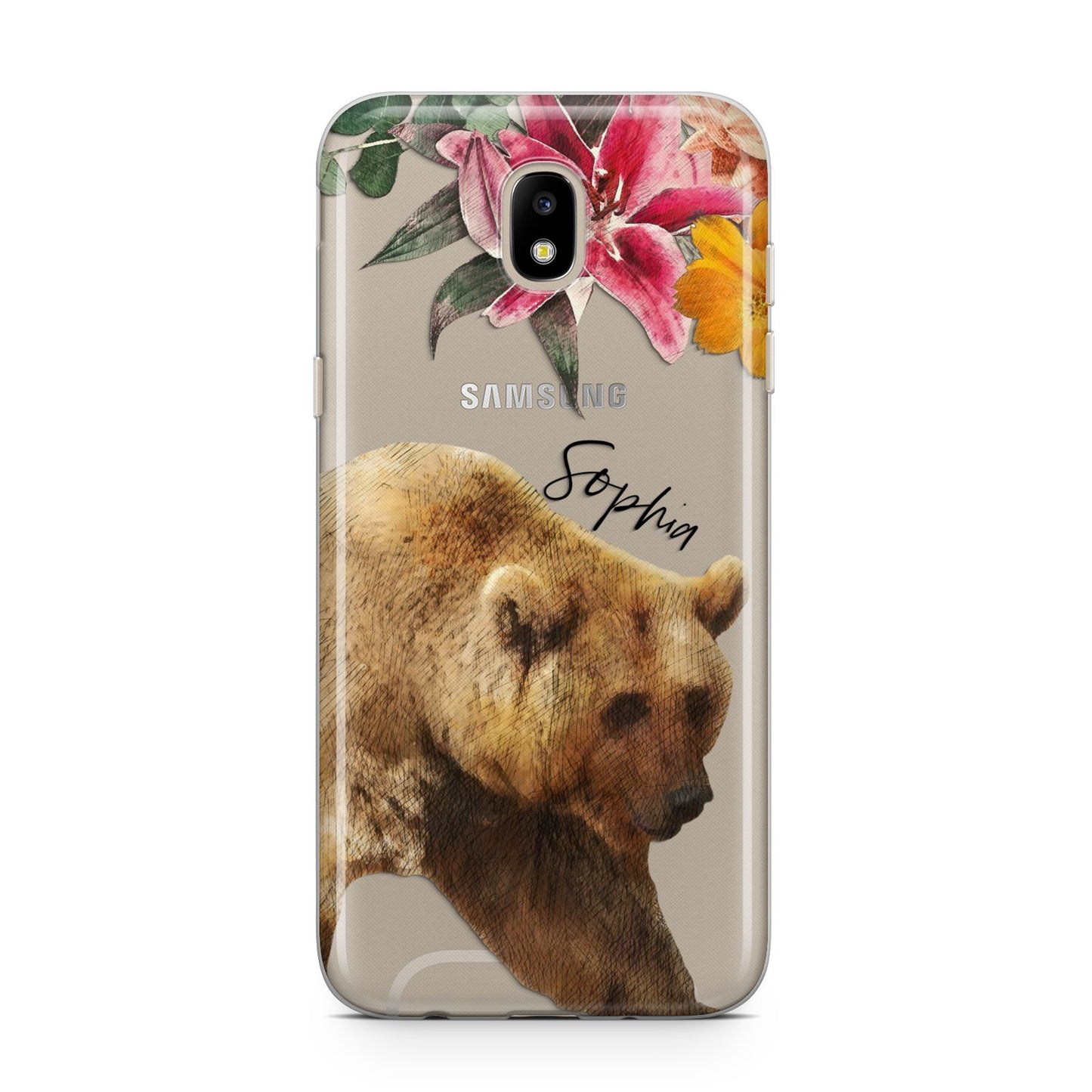 Personalised Bear Samsung J5 2017 Case