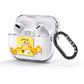 Personalised Bees Honeycomb AirPods Glitter Case 3rd Gen Side Image