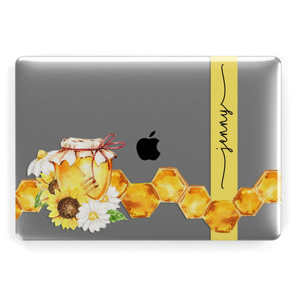 Personalised Bees Honeycomb Apple MacBook Case